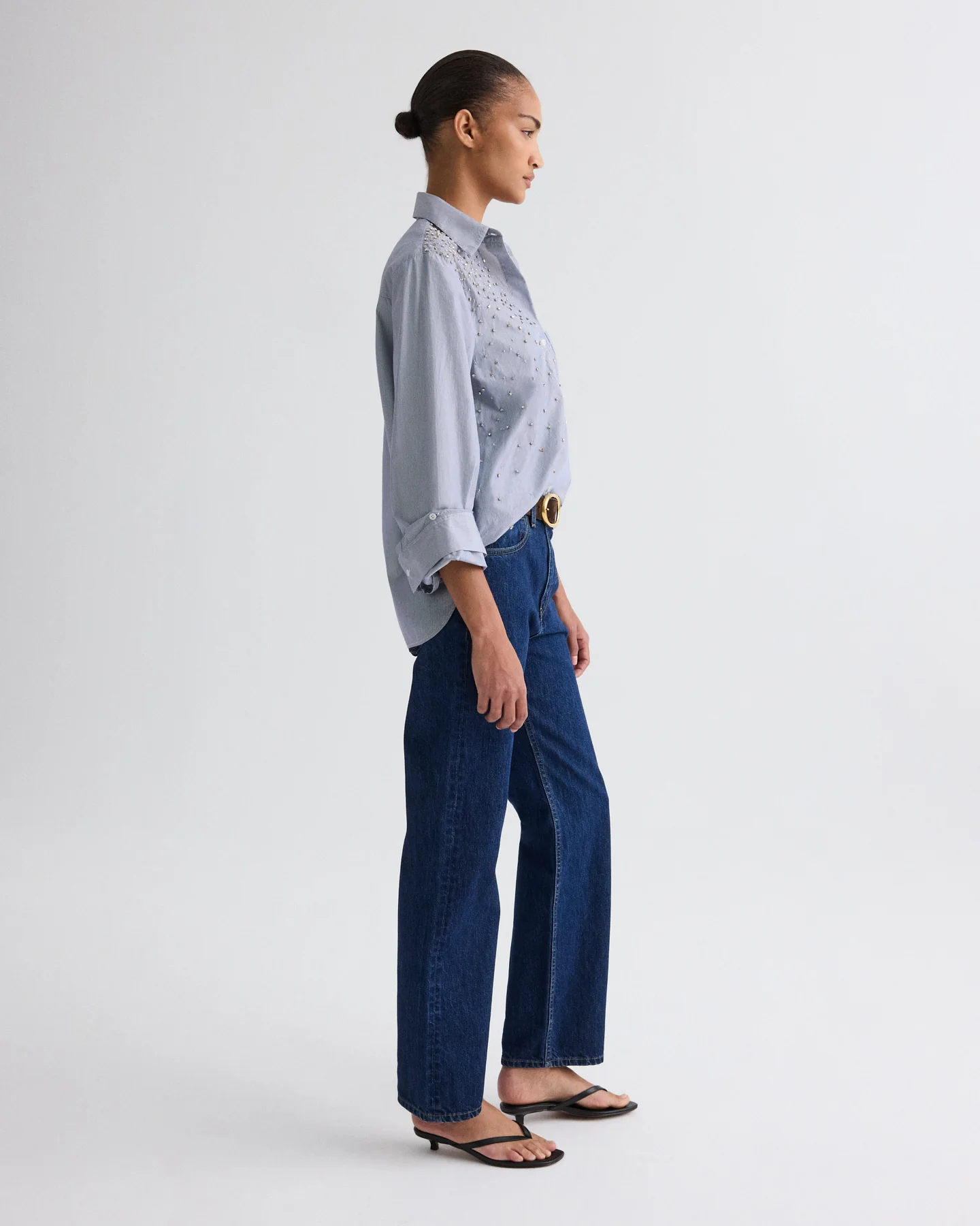 Kent St Jean in Heavy Denim - Image 4