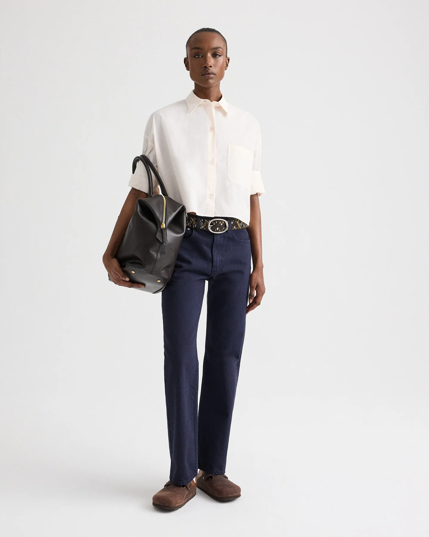 Kent St Jean in Rigid Denim