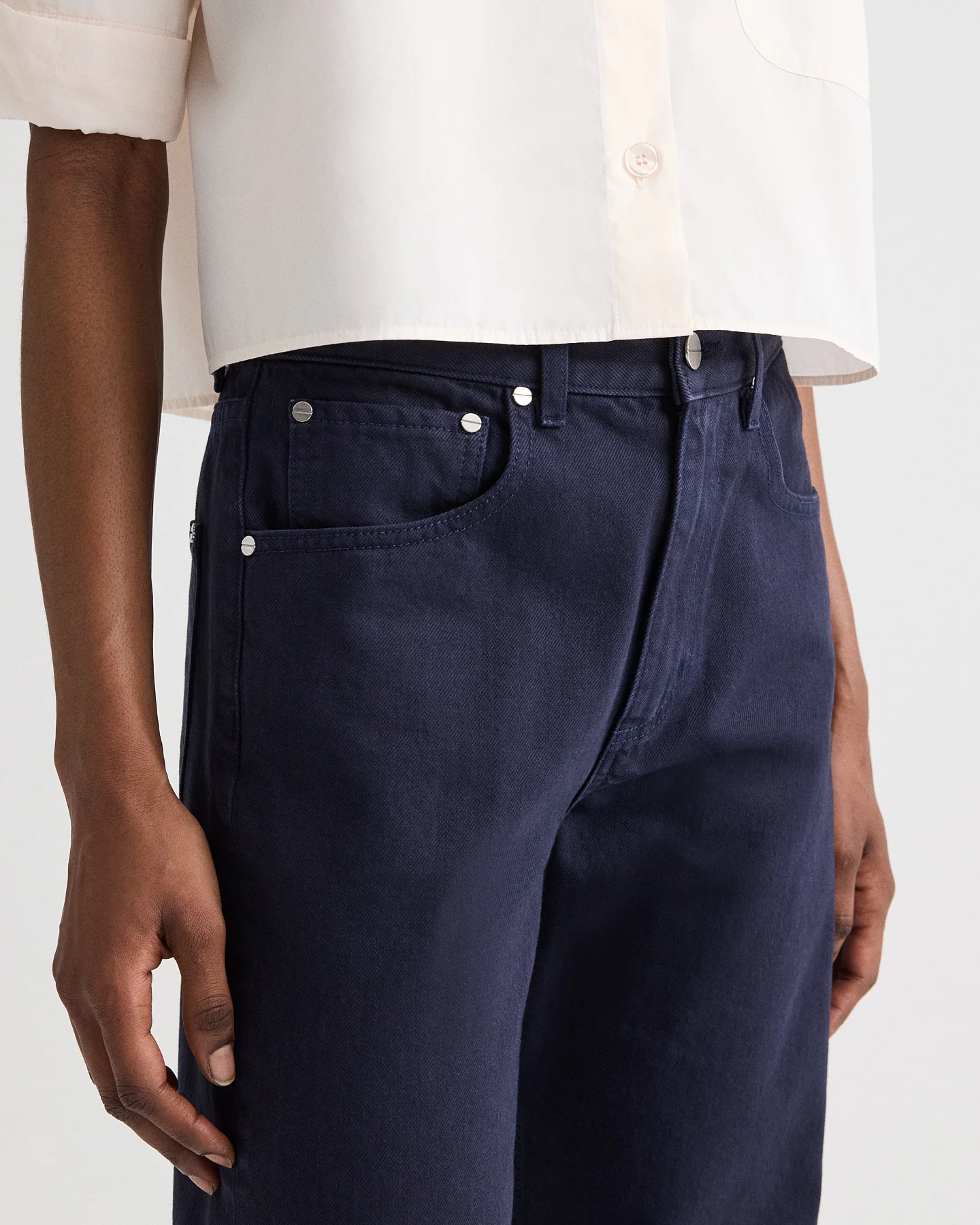 Kent St Jean in Rigid Denim - Image 3
