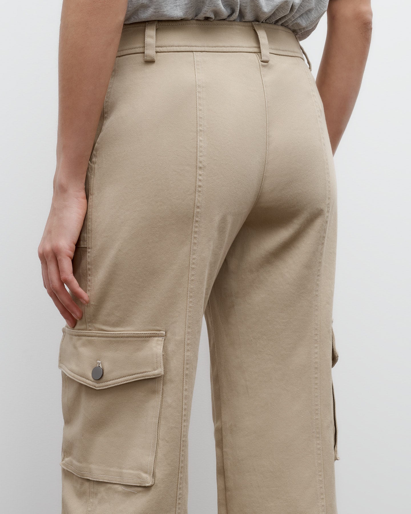 Coop Pant with Cargo Pockets in Cotton Twill - Image 3