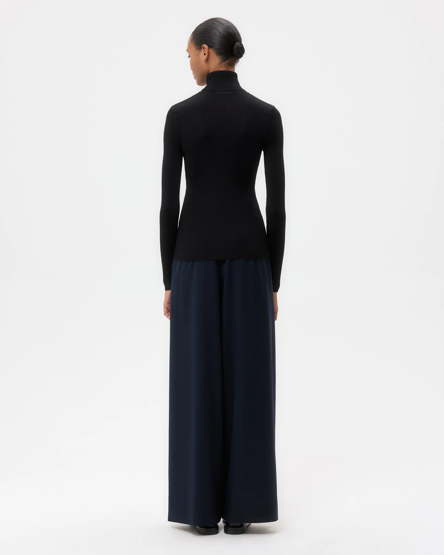Knit Turtleneck in Merino Wool - Image 5