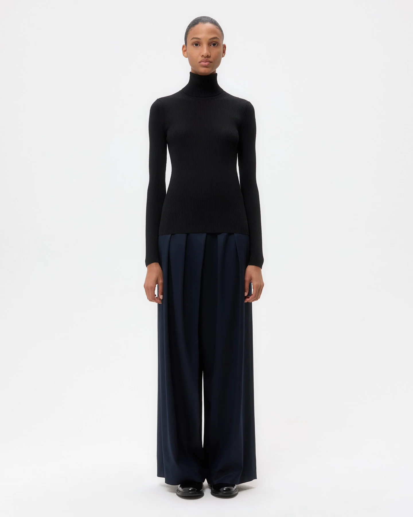 Knit Turtleneck in Merino Wool - Image 6