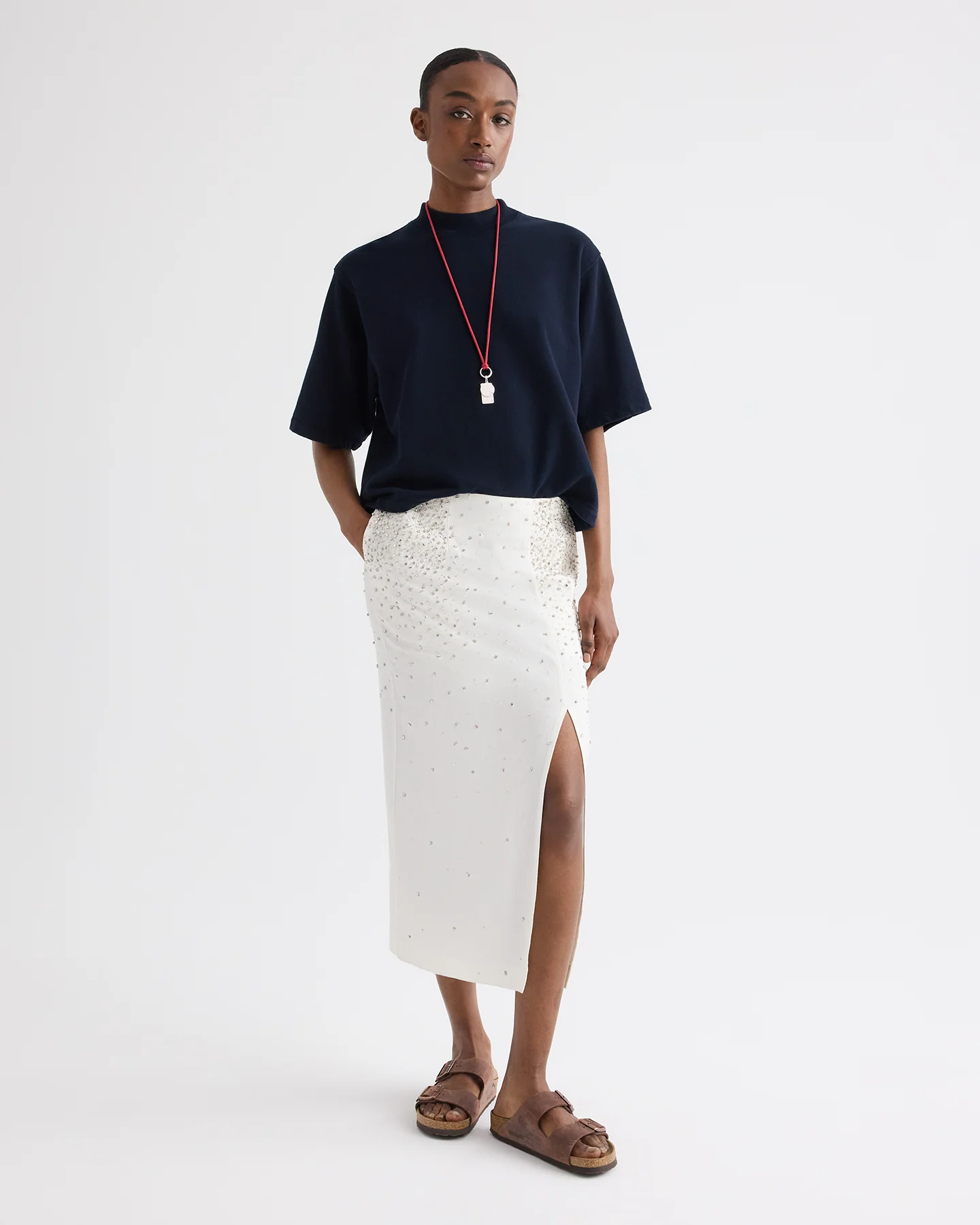 Lady Like Skirt in Scattered Crystals - Image 2