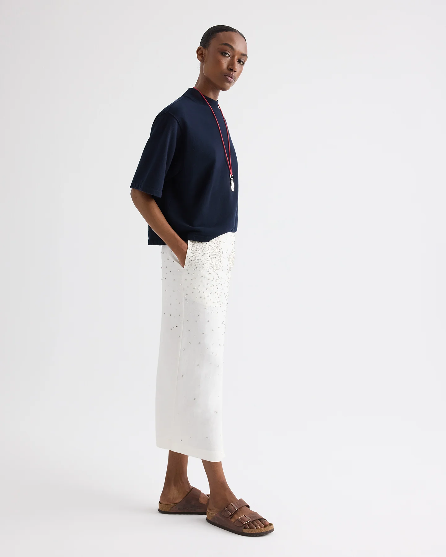 Lady Like Skirt in Scattered Crystals - Image 3
