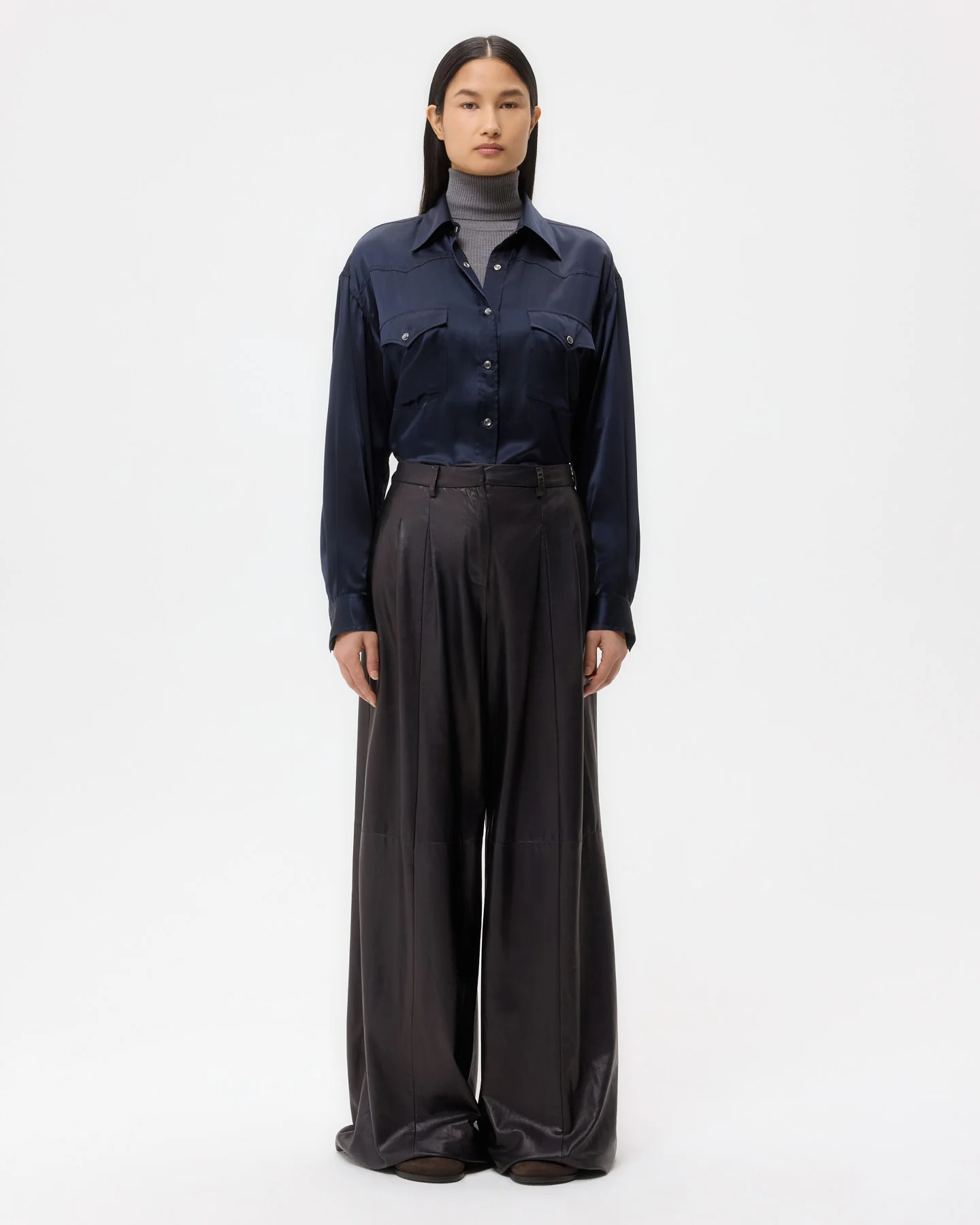 Avery Pant in Leather - Image 6