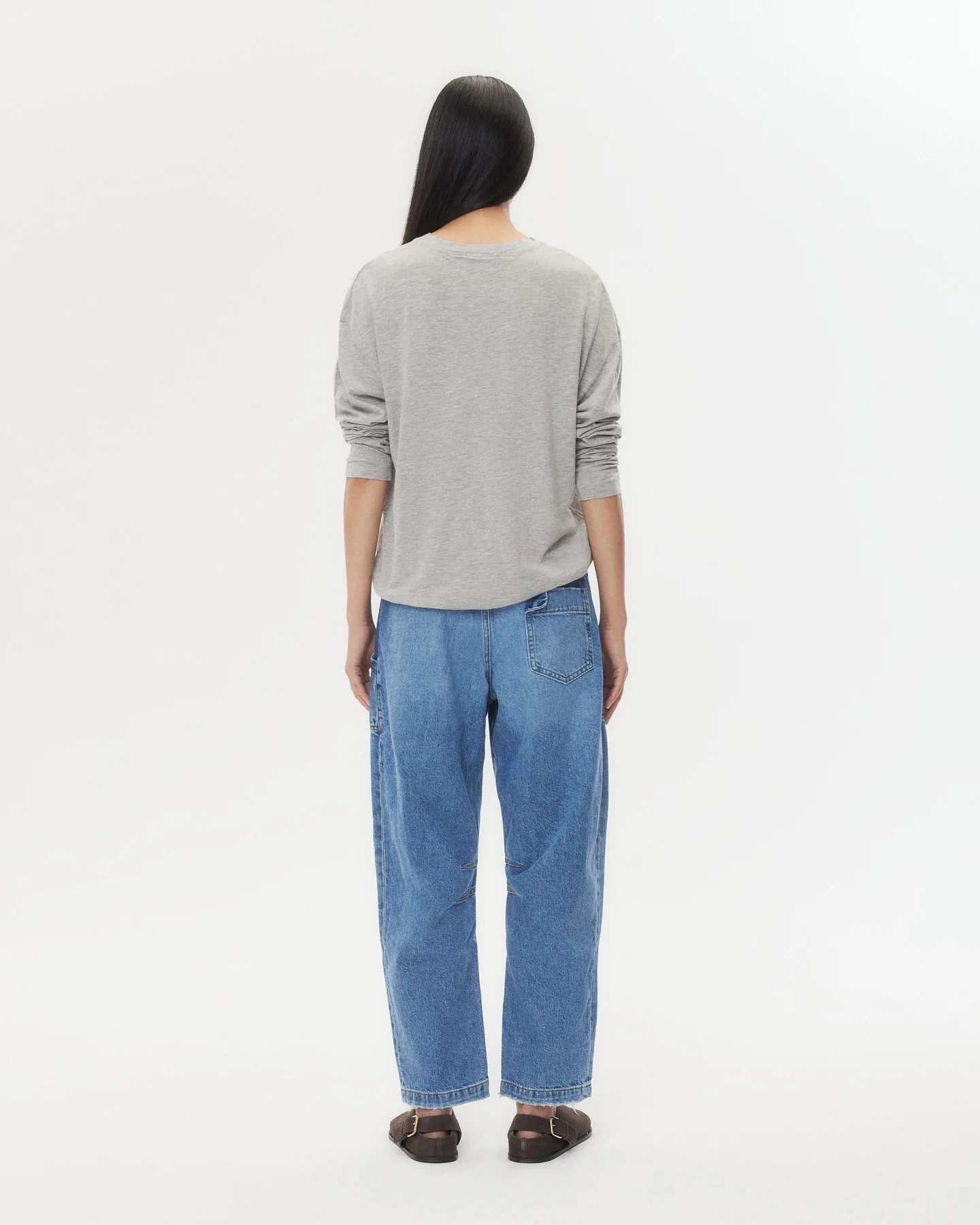 LS High V Shirt in Supima Cotton - Image 5