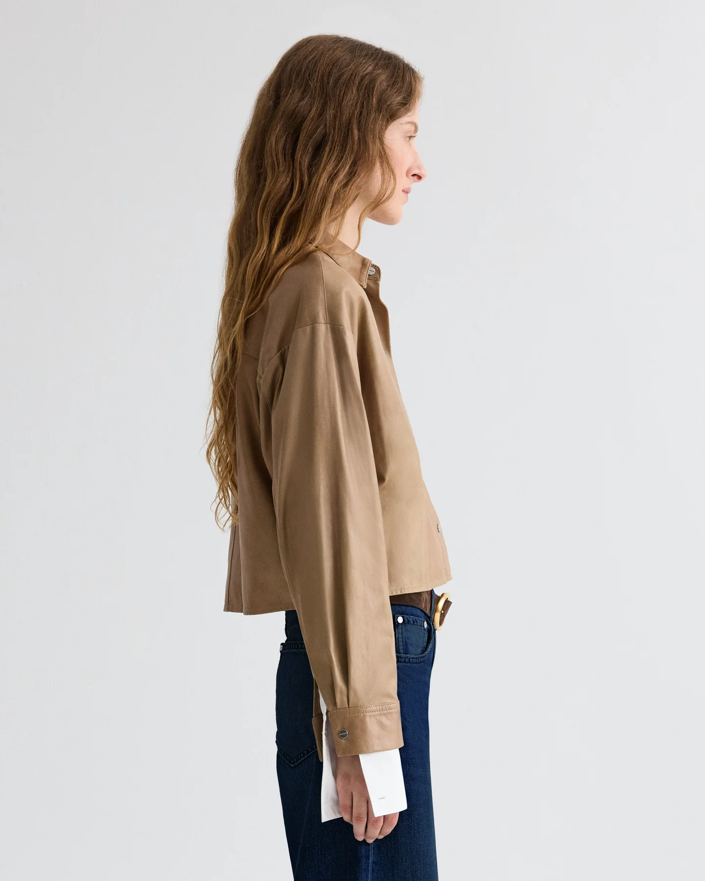 Little Big Joe Shirt in Paper Leather - Image 4