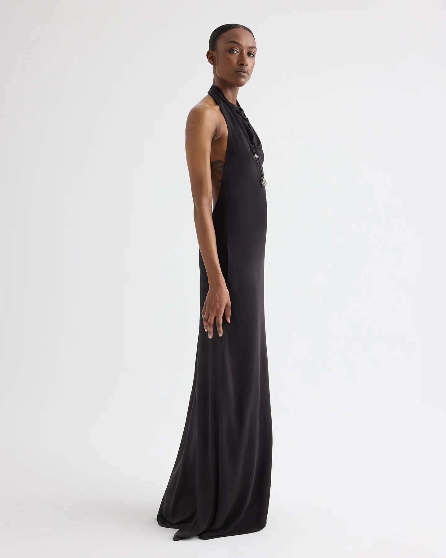 Lola Gown in Evening Jersey - Image 3