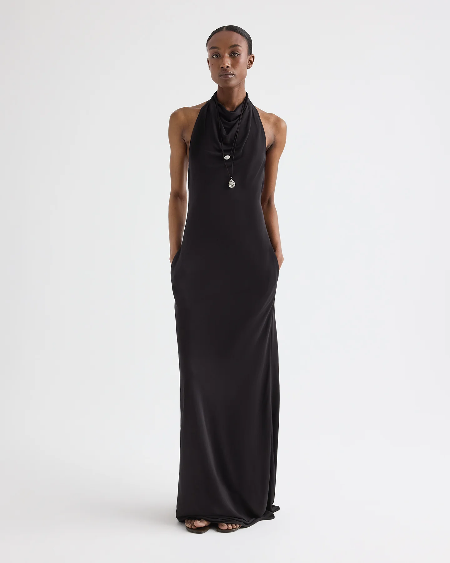 Lola Gown in Evening Jersey - Image 4