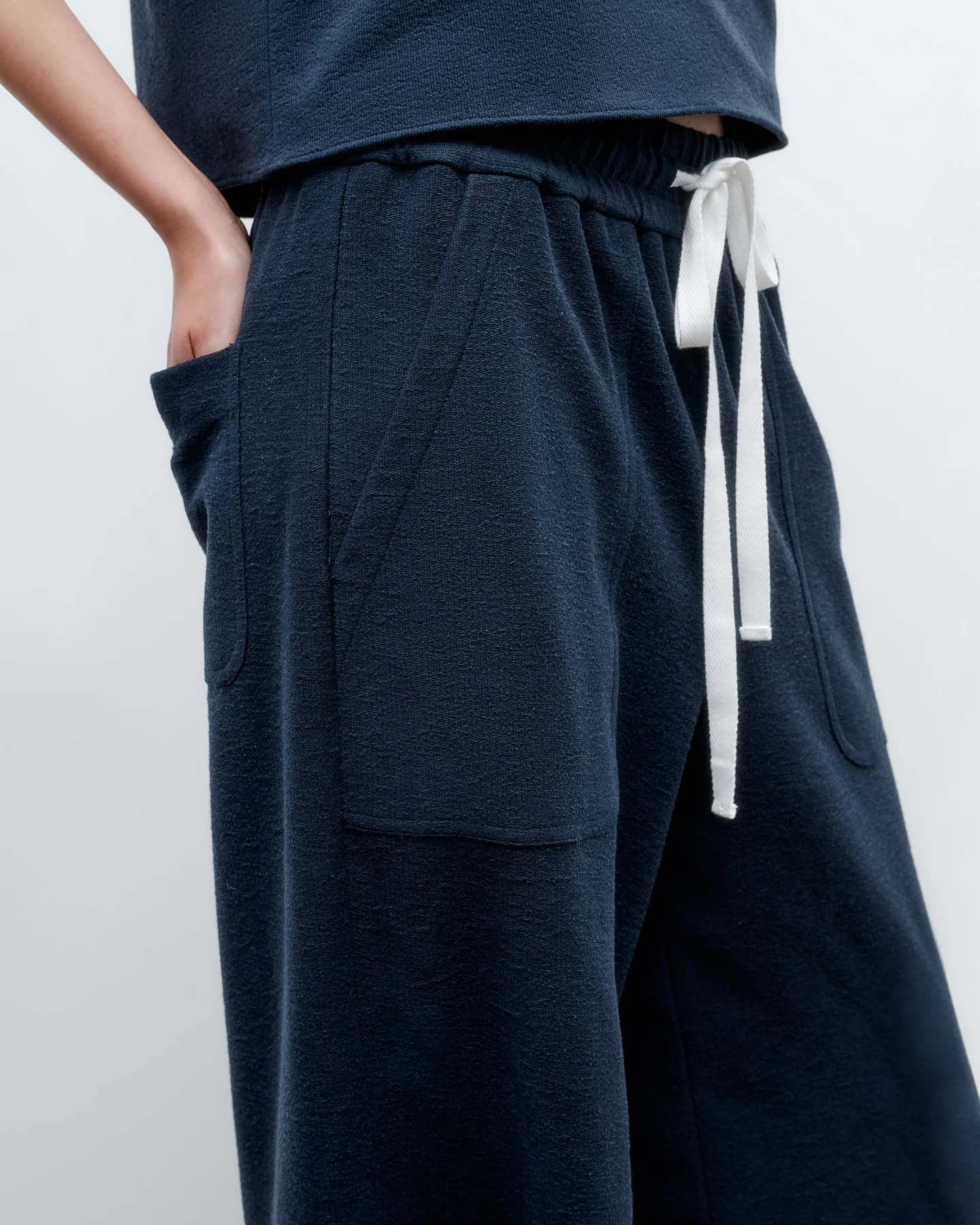 Main St. Pant in French Terry