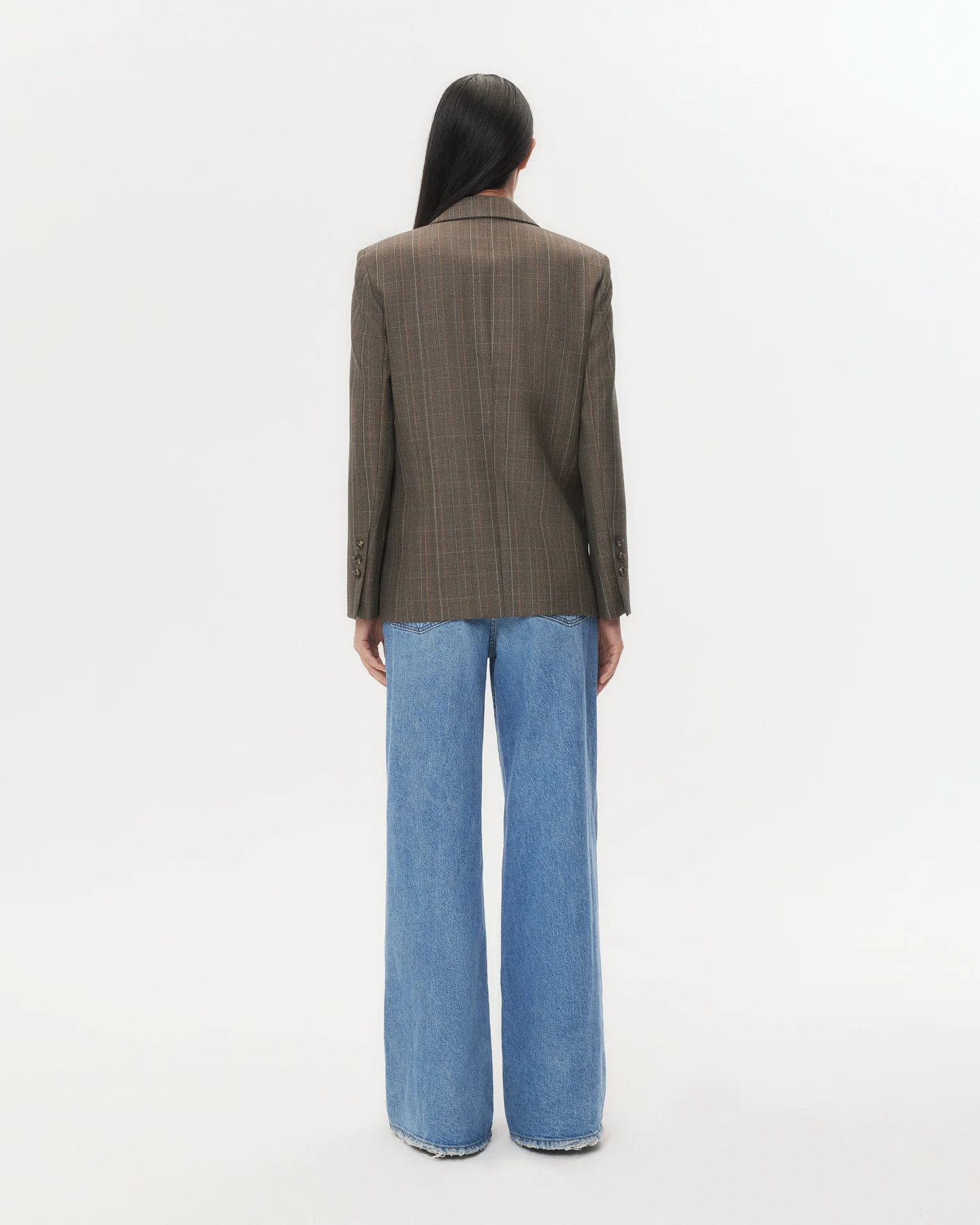 Harper Blazer in Stretch Wool - Image 4