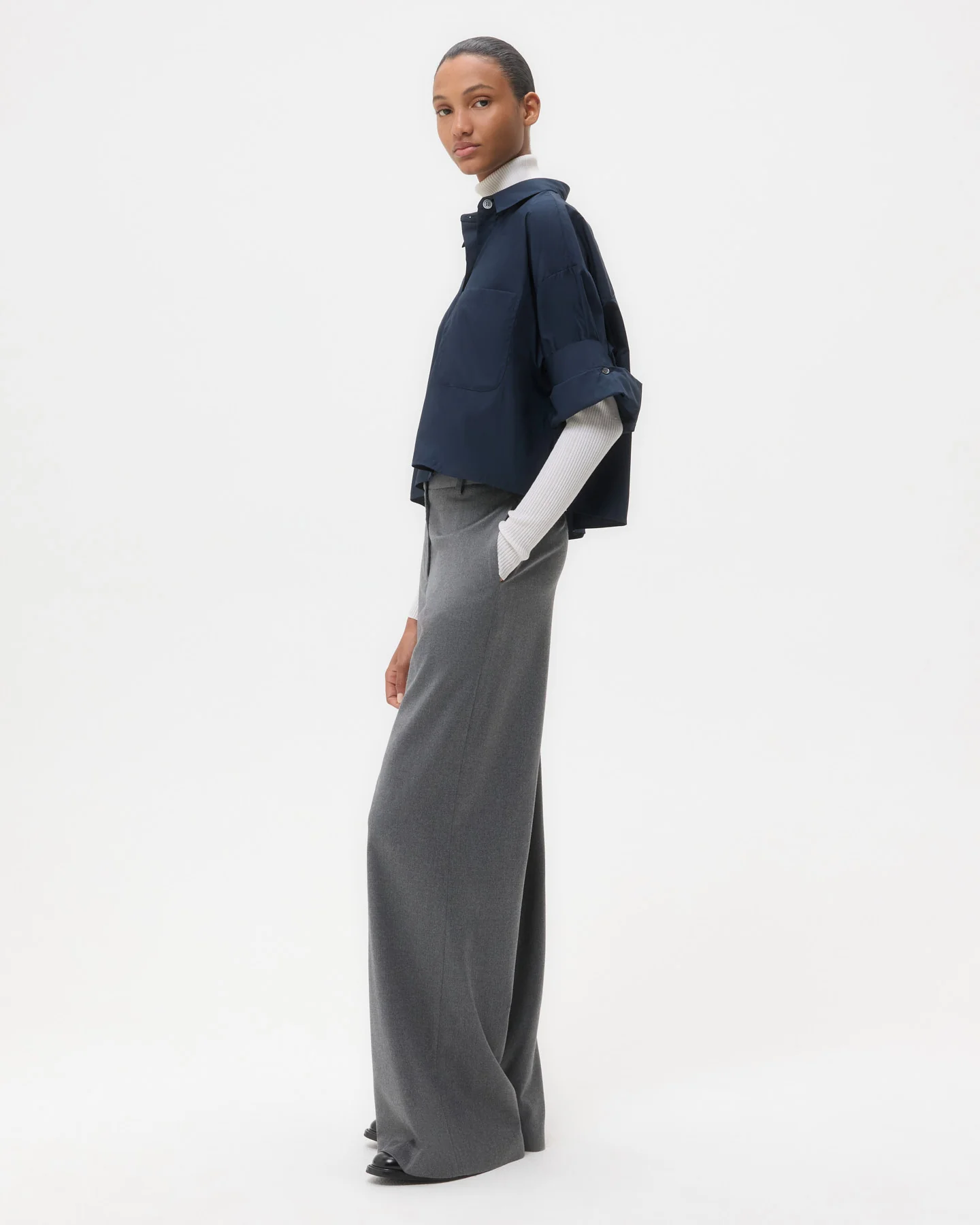 Downing Pant in Stretch Wool - Image 3
