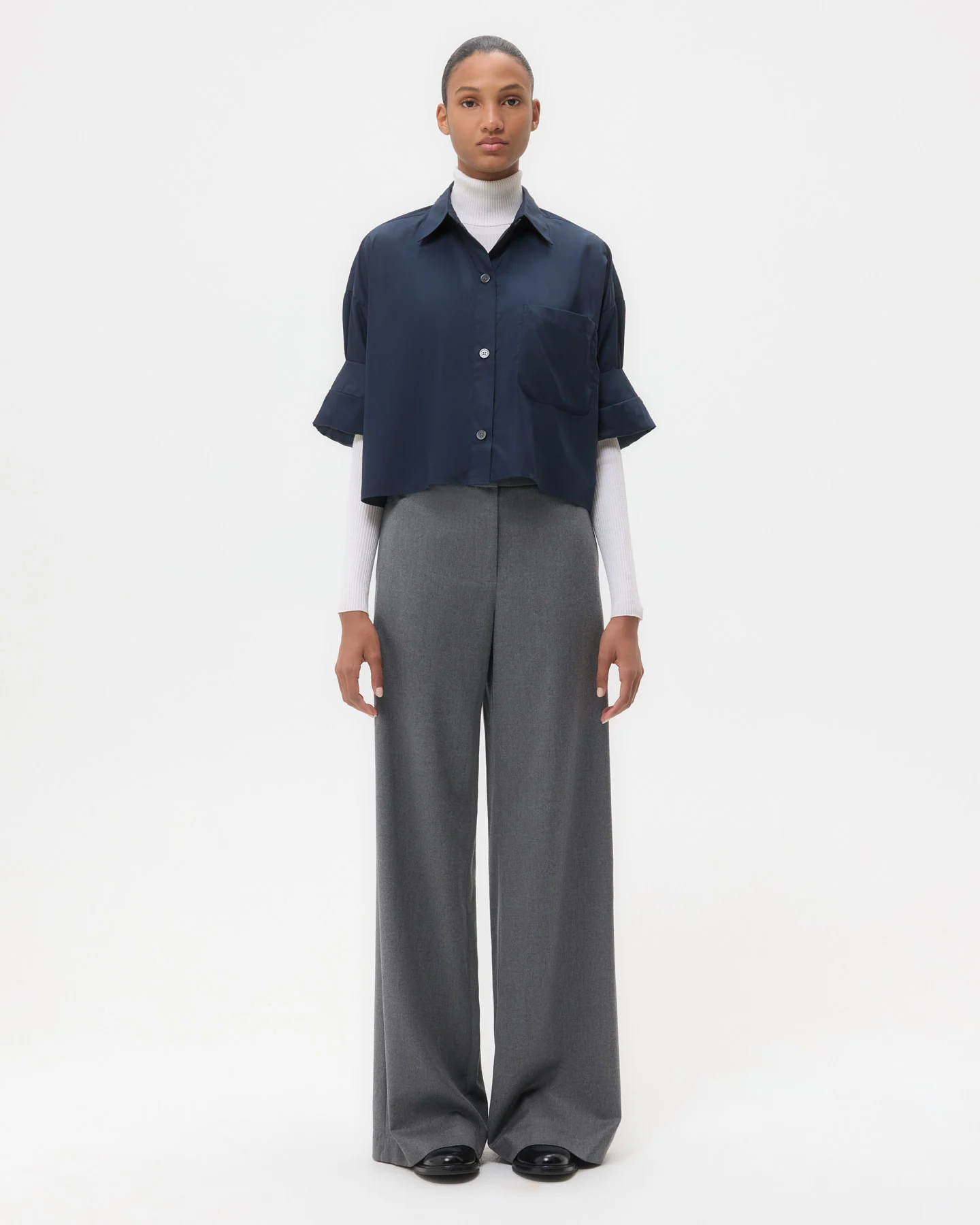 Downing Pant in Stretch Wool - Image 6