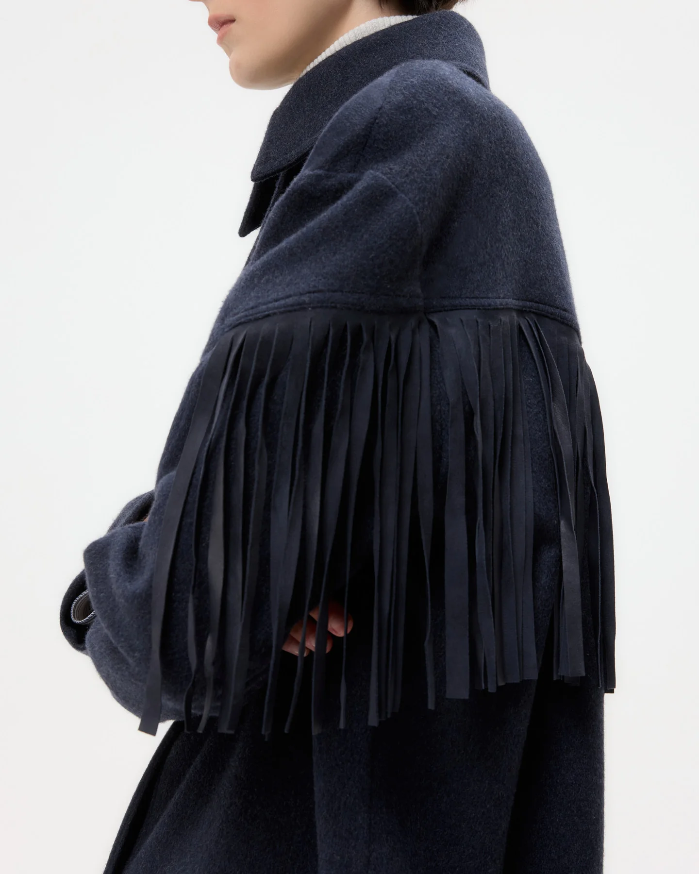Midnight Cowboy Jacket in Cashmere Coating