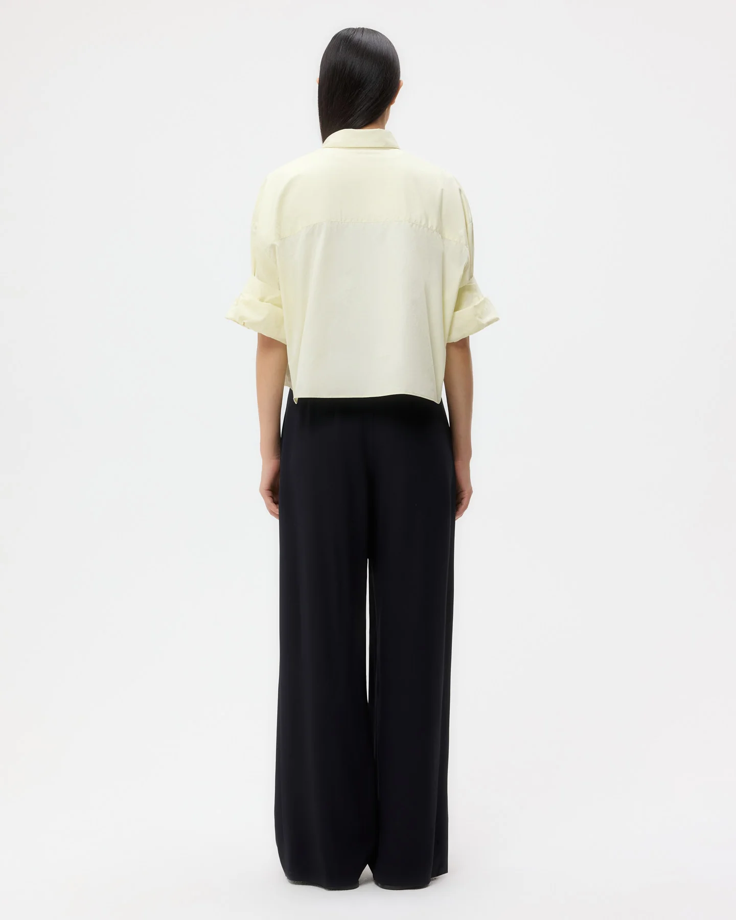 Carrie's Trouser in Drapey Wool Crepe - Image 5