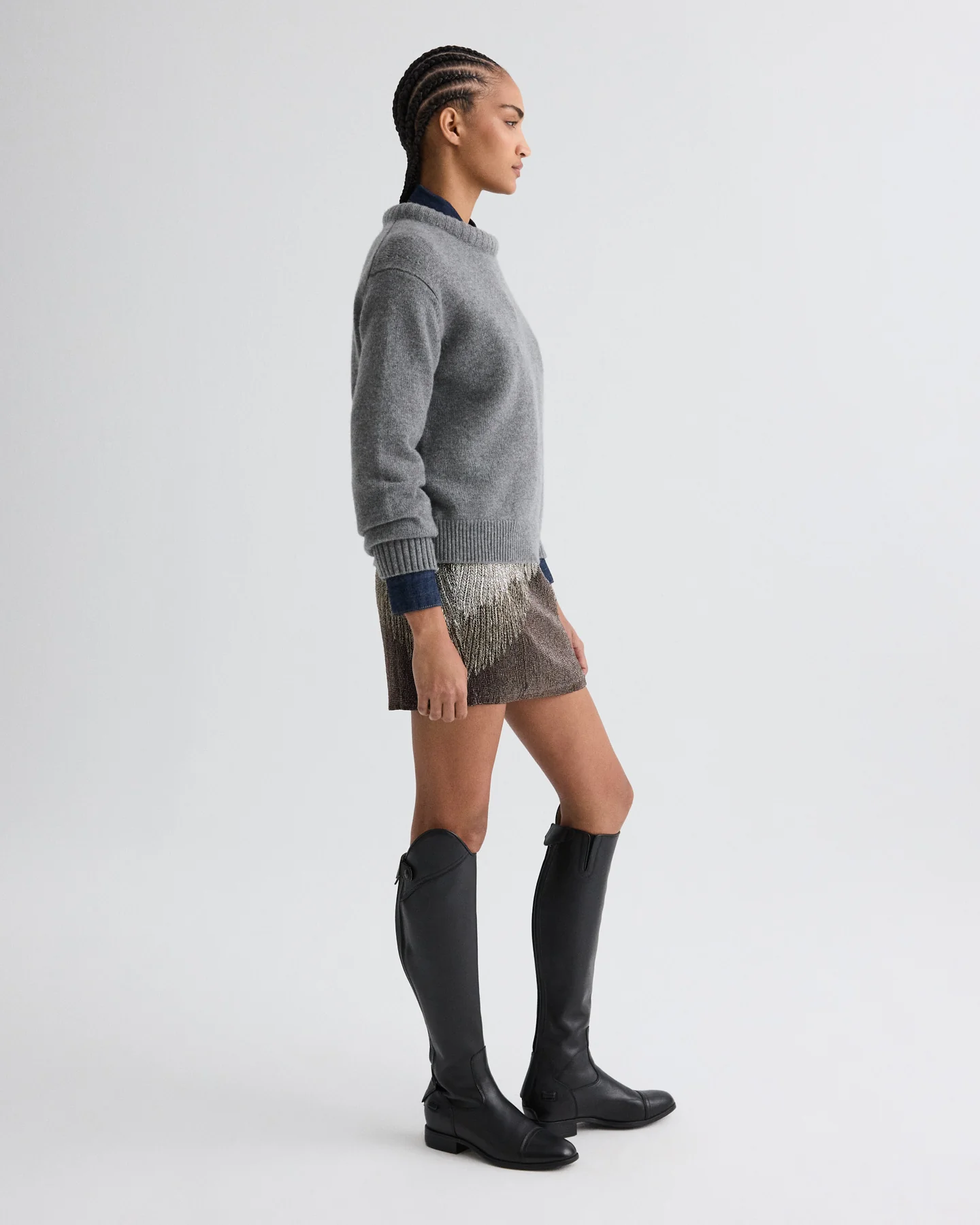 Minnies Skirt in Bugle Beads - Image 4