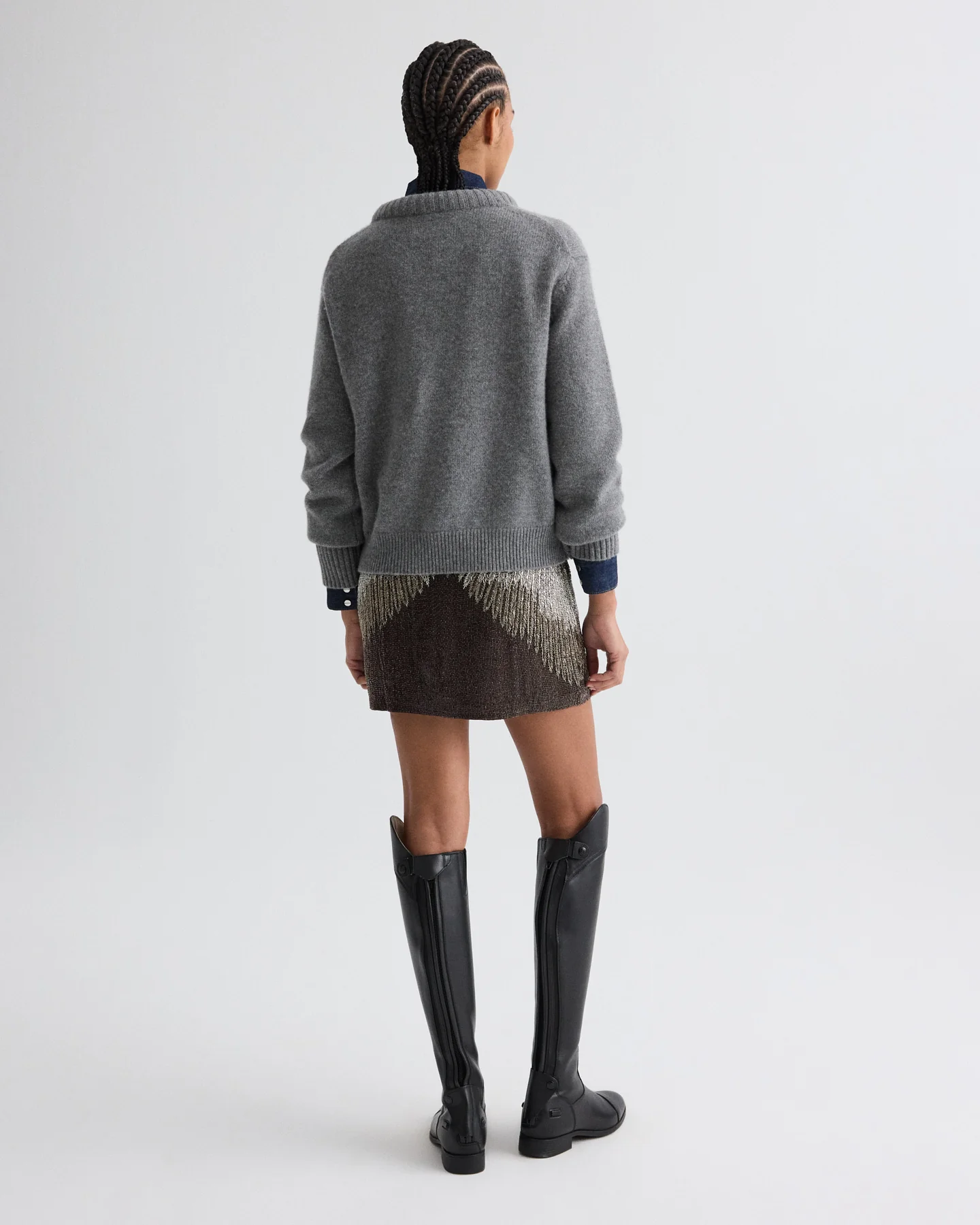 Minnies Skirt in Bugle Beads - Image 5