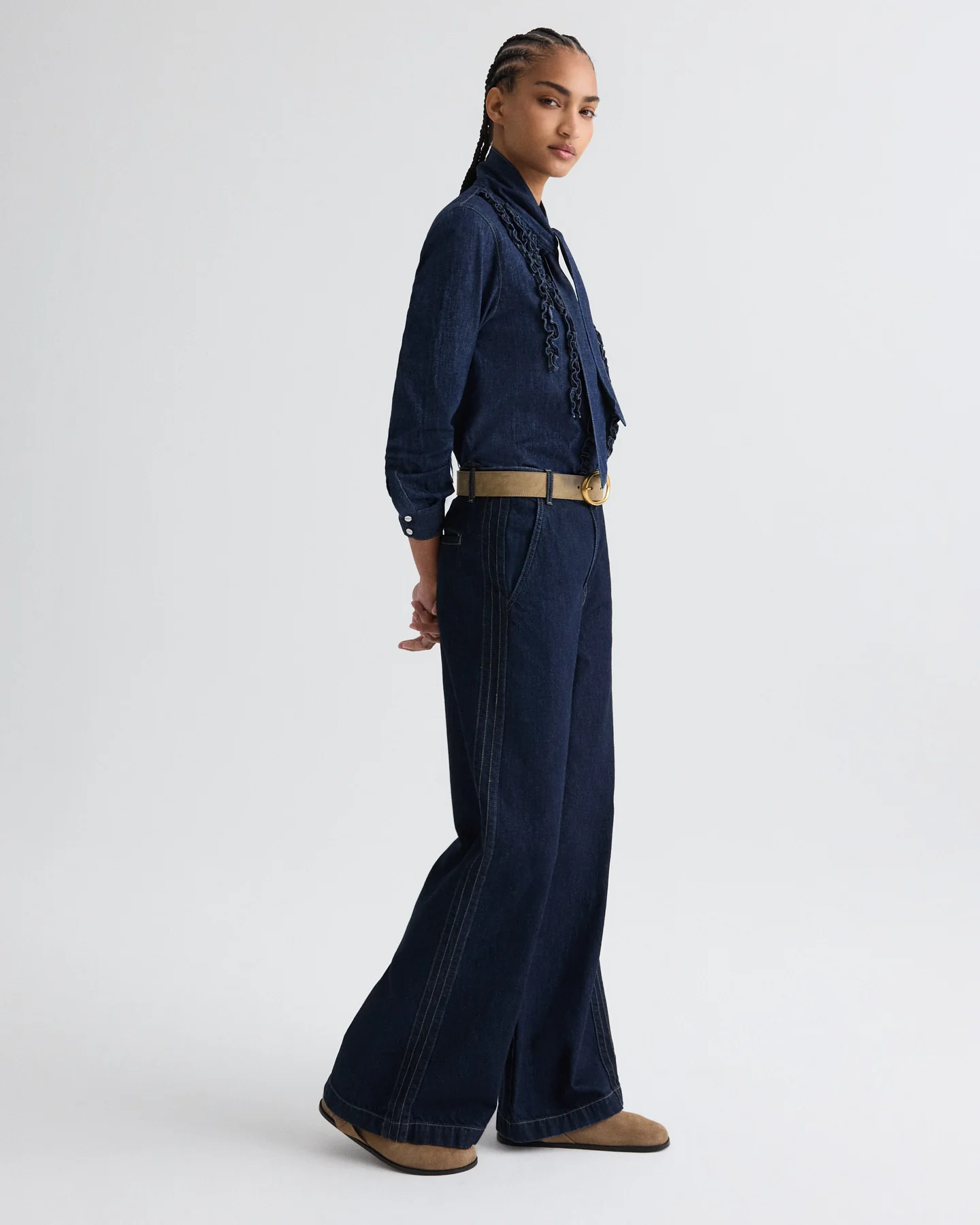 Mott St. Jean in Heavy Denim - Image 3