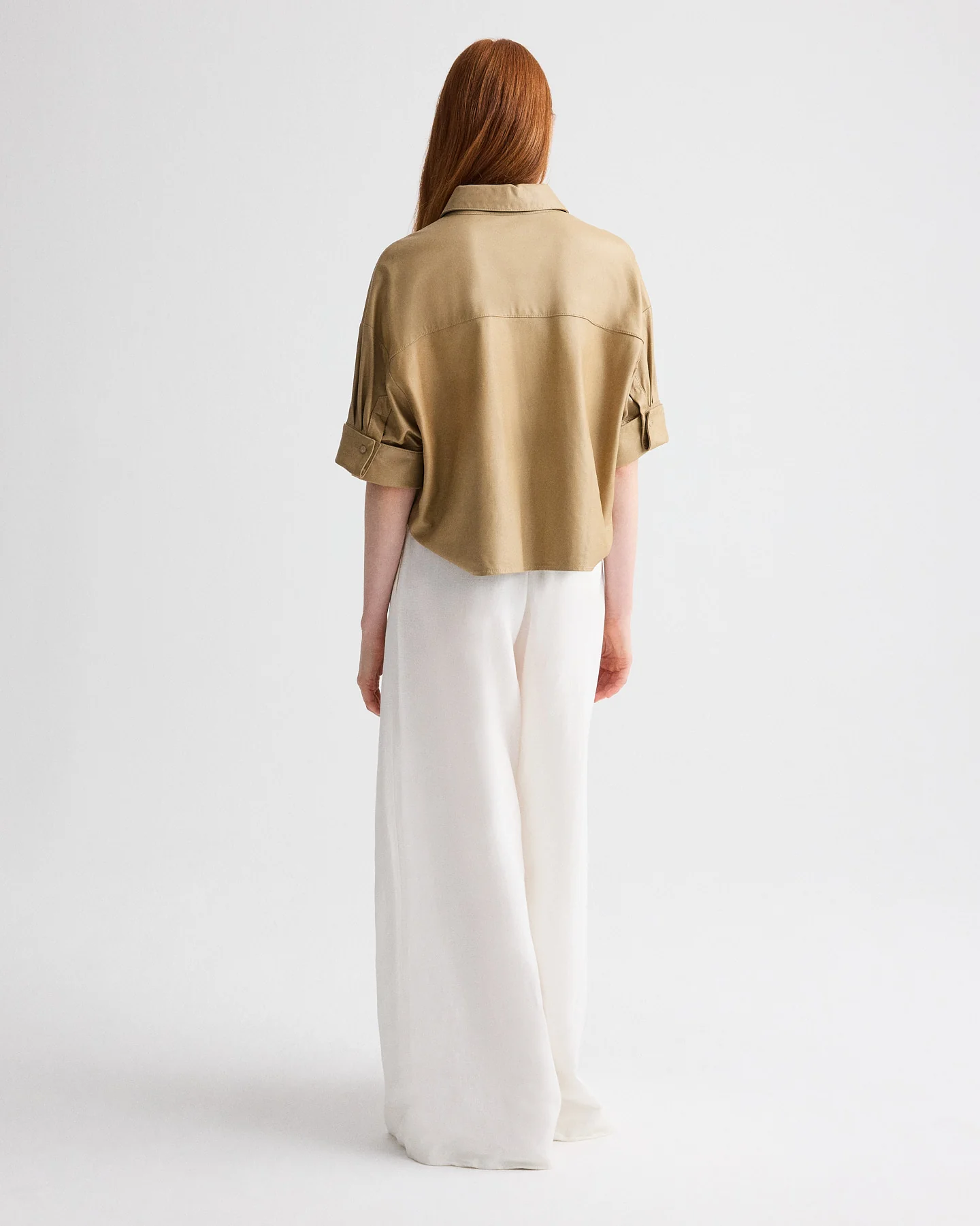My Newest Mistake Shirt in Paper Leather - Image 5