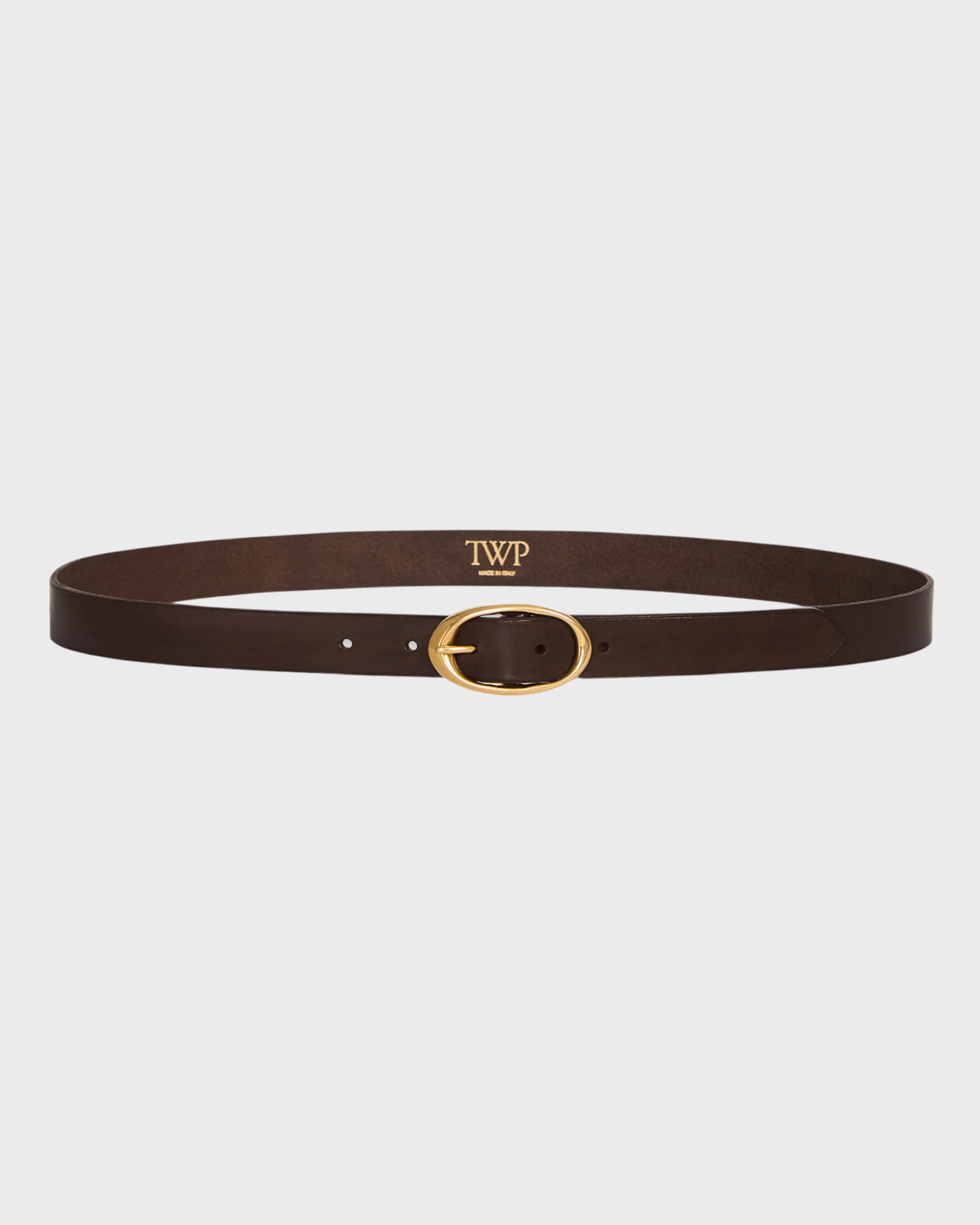 Narrow Belt in Vachetta Leather
