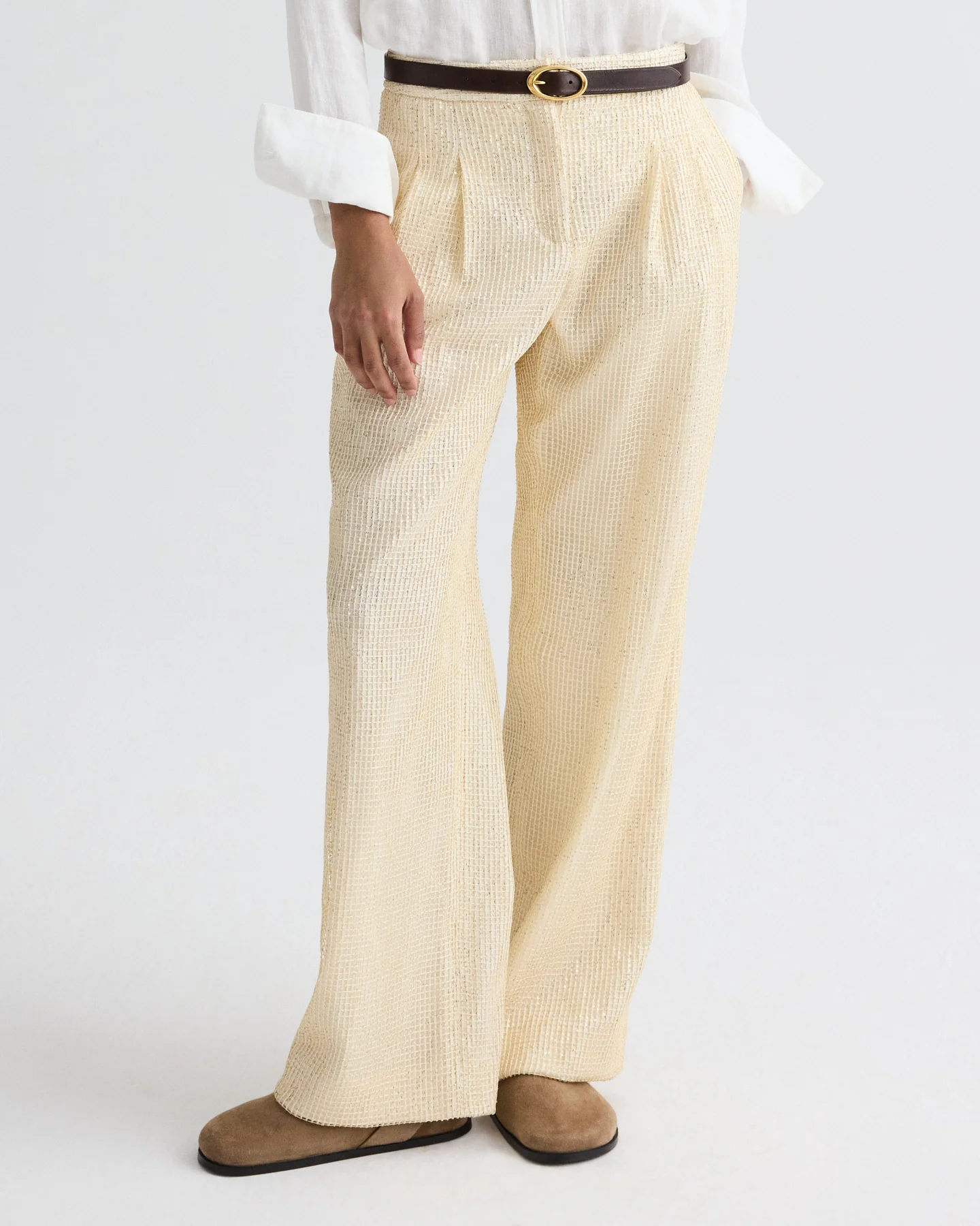 Narrow Belt in Vachetta Leather - Image 2