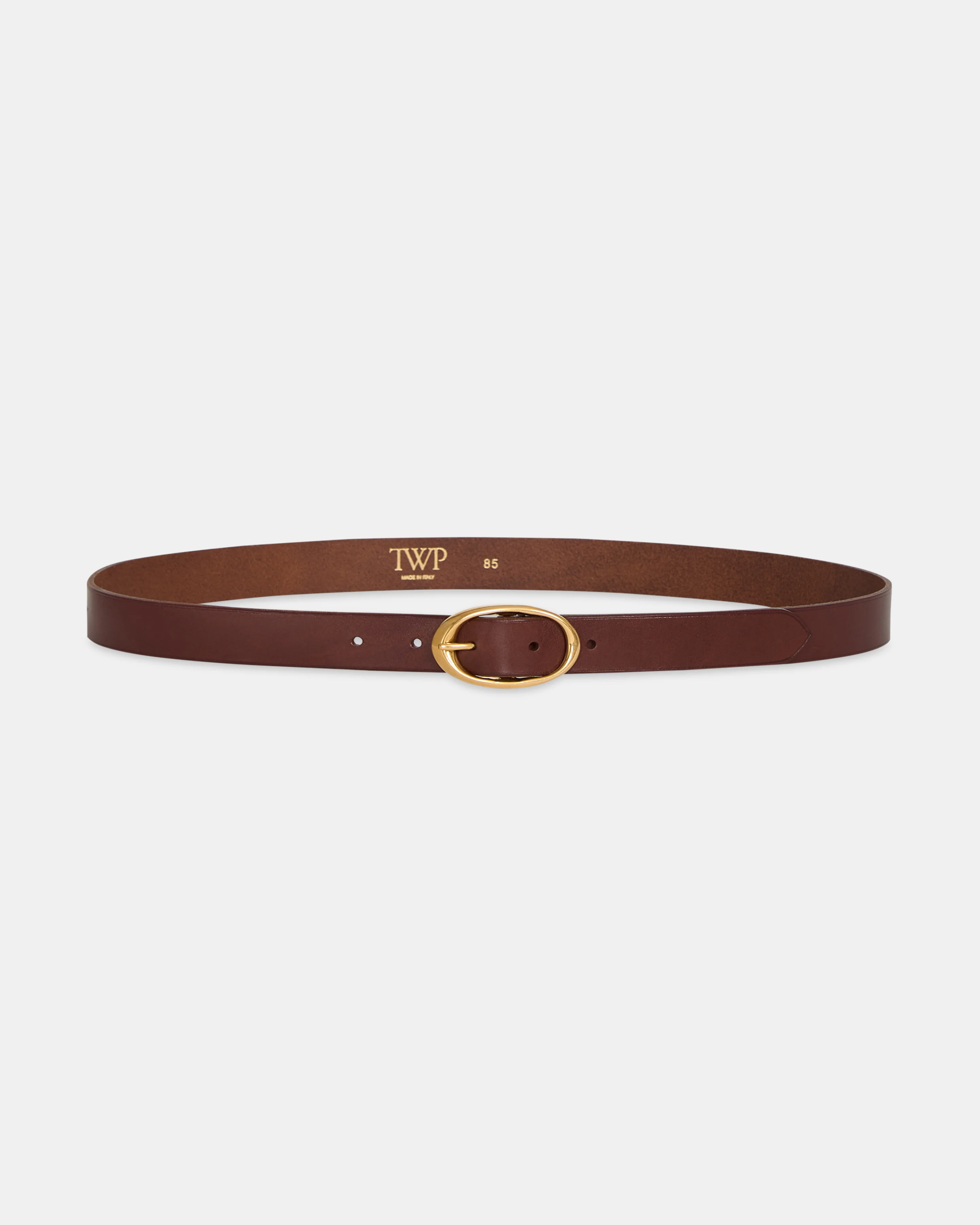 Narrow Belt in Vachetta Leather