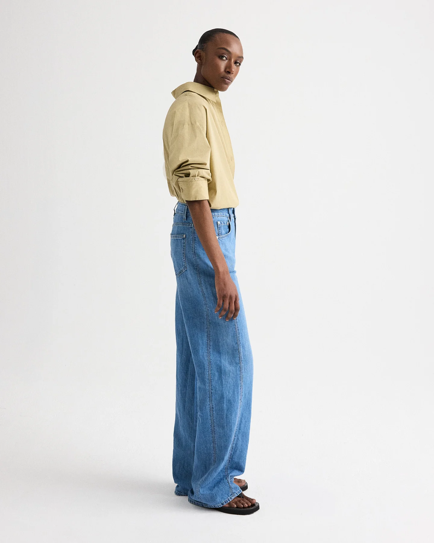 New Earl Shirt in Superfine Cotton Shirting - Image 3
