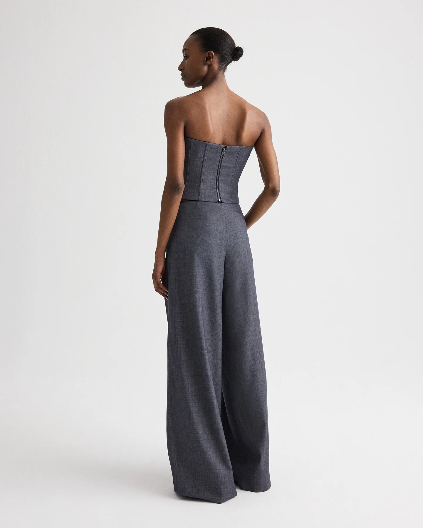 Next Didi Pant in Lightweight Viscose Wool - Image 5