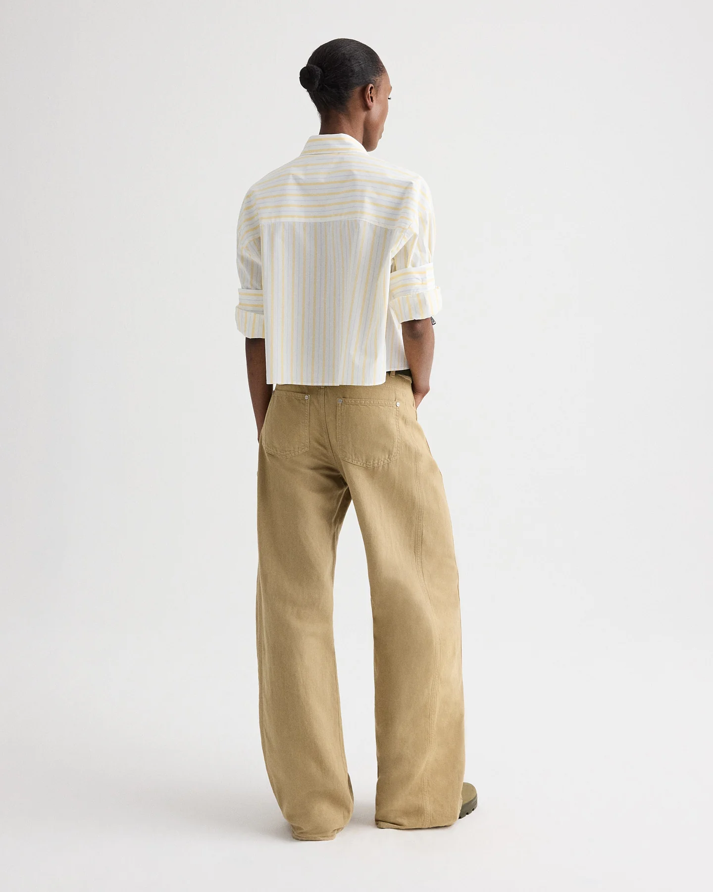 Next Ex Shirt in Yarn Dyed Cotton Stripe - Image 5