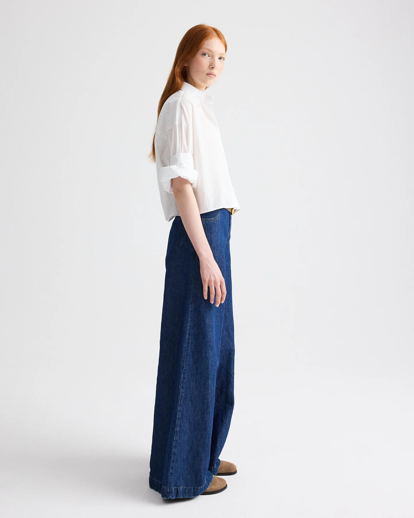 Next Ex Shirt in Drop Needle Shirting - Image 4