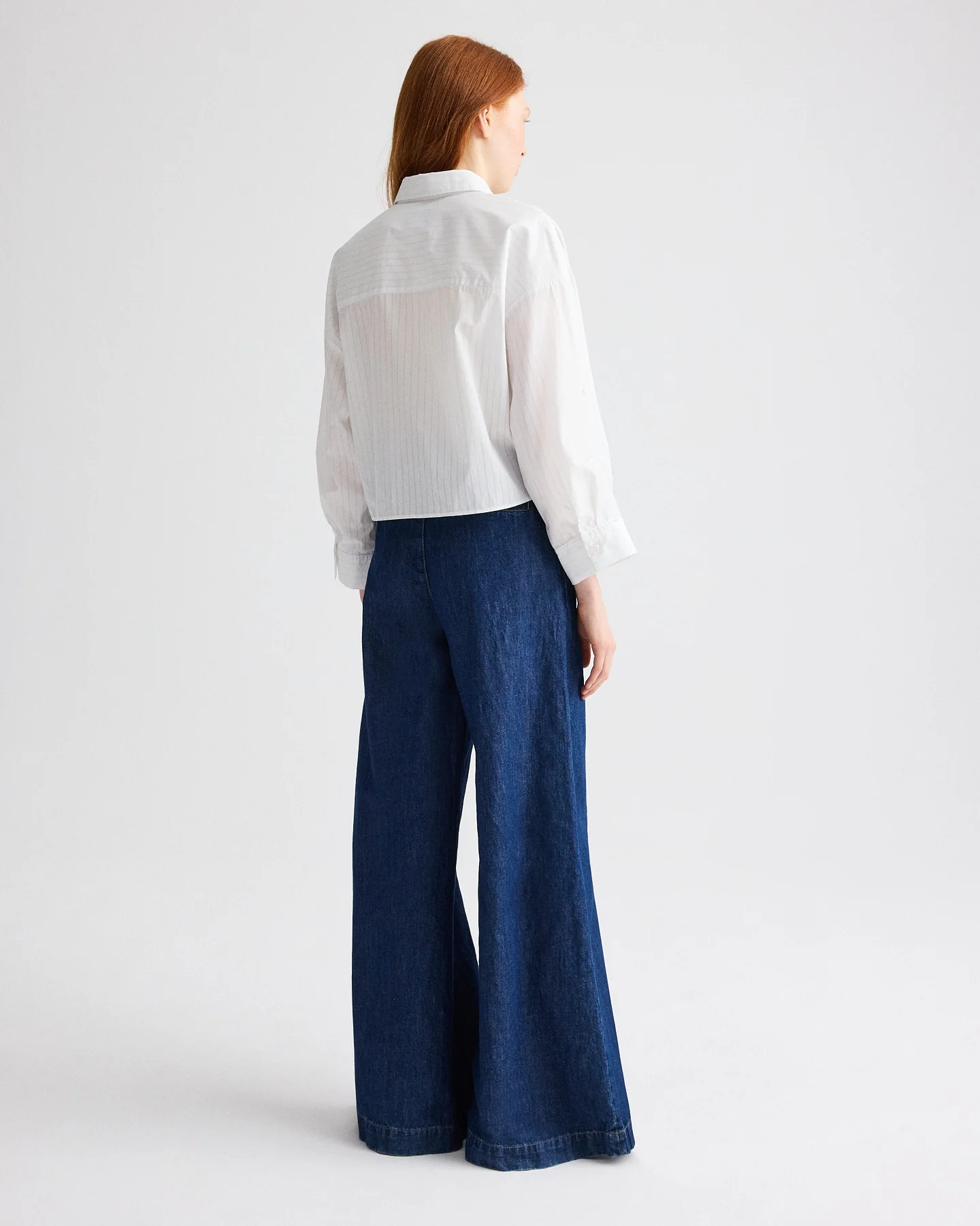 Next Ex Shirt in Drop Needle Shirting - Image 5