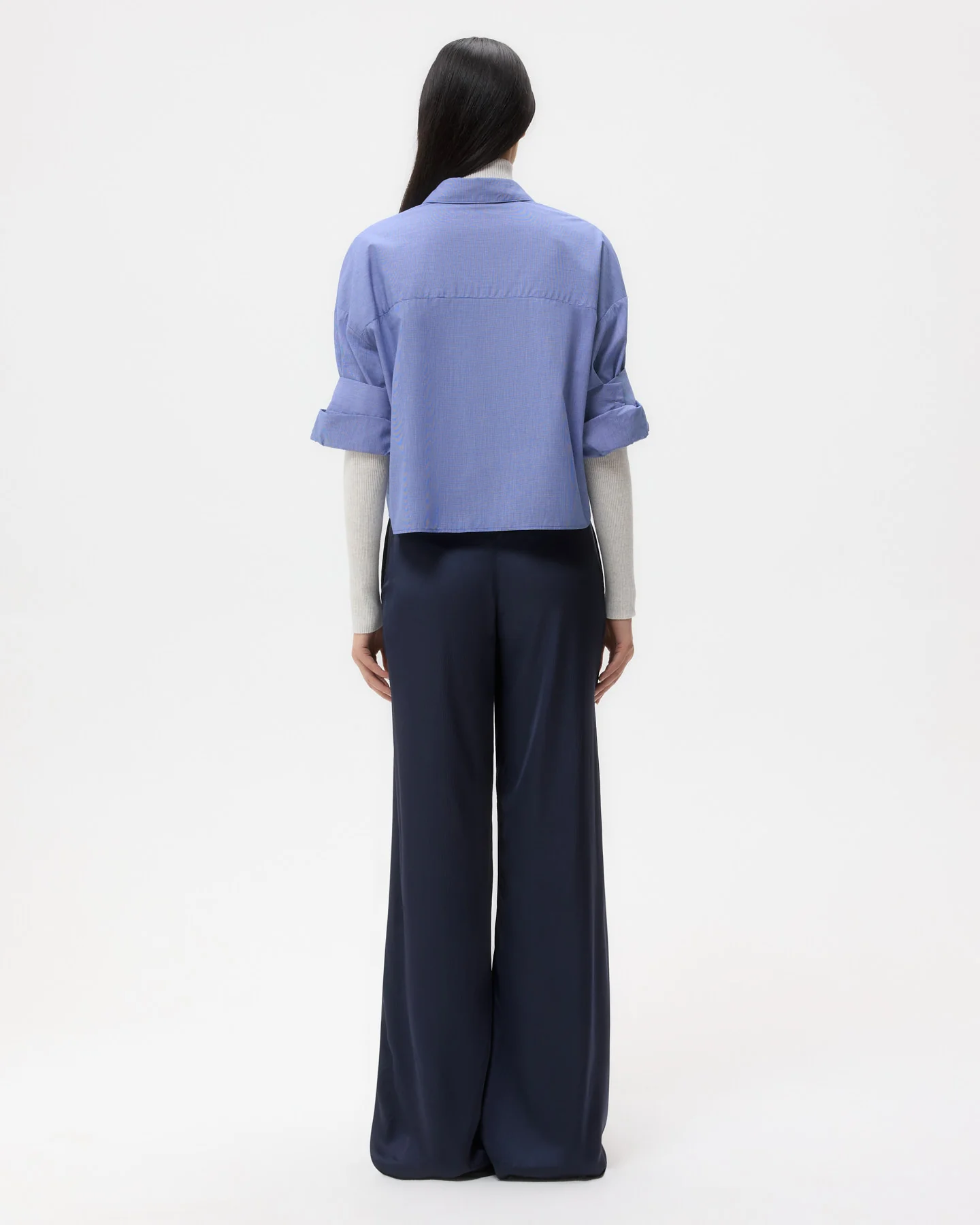 Next Ex Shirt in Cotton Poplin - Image 5