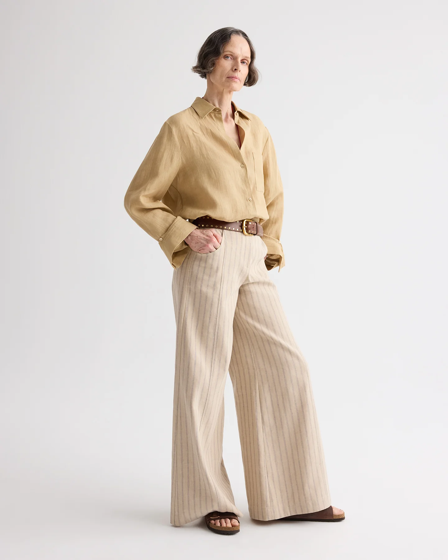 Next Morning Shirt in Fluid Linen - Image 4