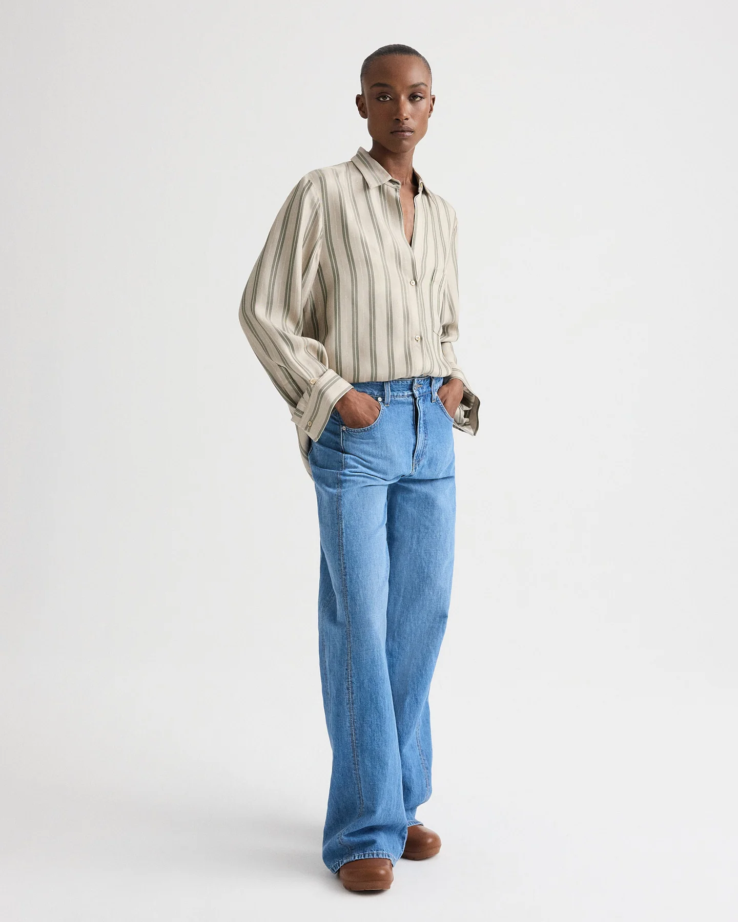Next Morning Shirt in Fluid Regency Stripe - Image 3