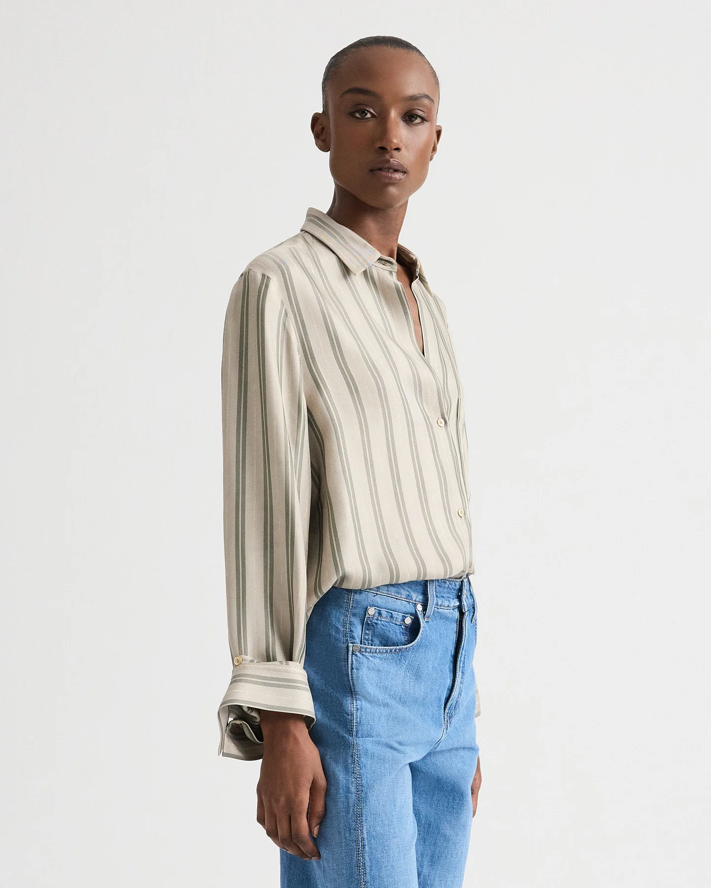 Next Morning Shirt in Fluid Regency Stripe - Image 4