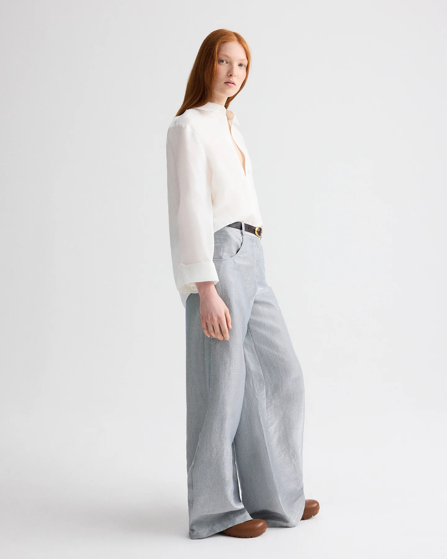 Next Morning Shirt in Fluid Linen - Image 3