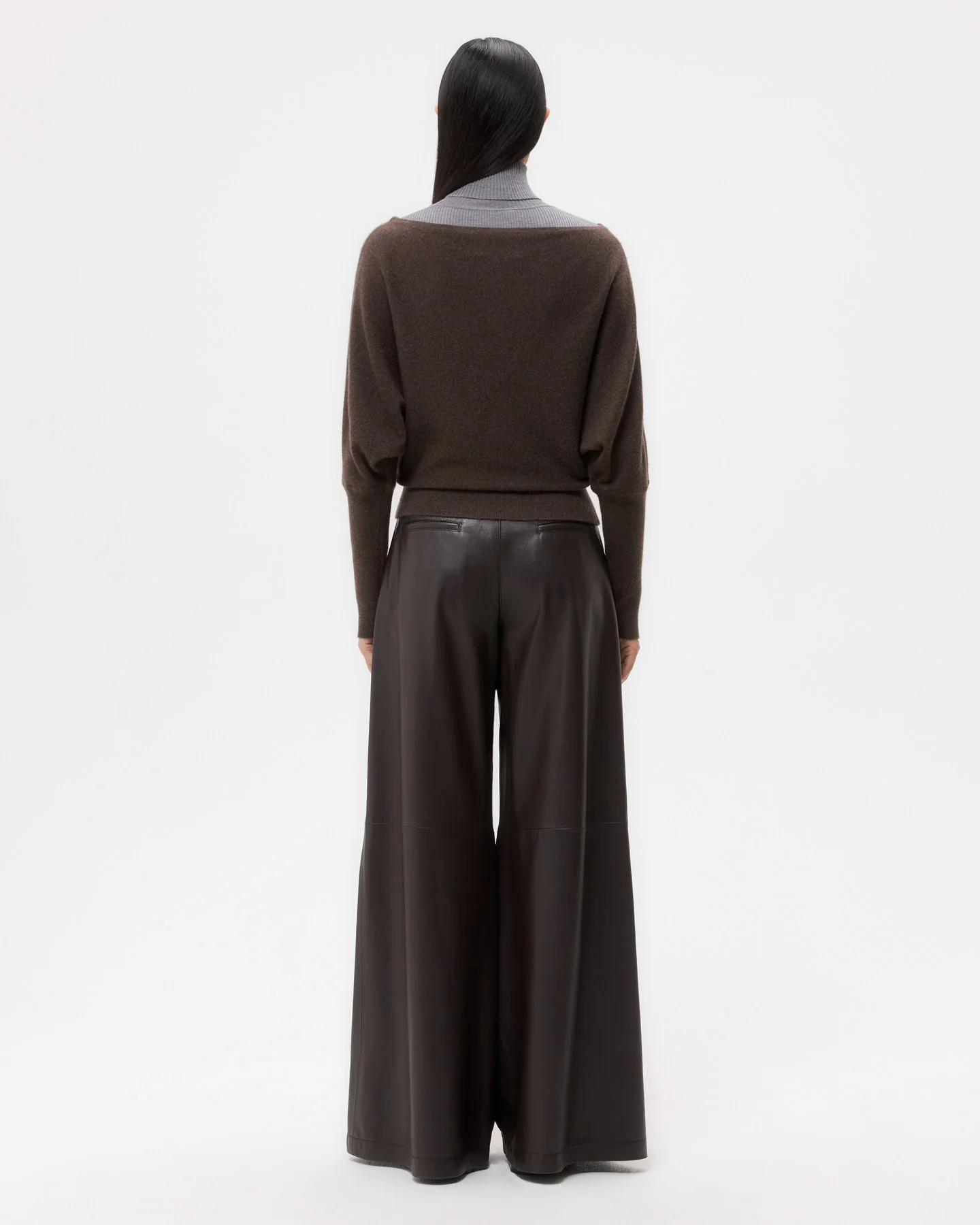 Off The Shoulder Knit in Cashmere - Image 5