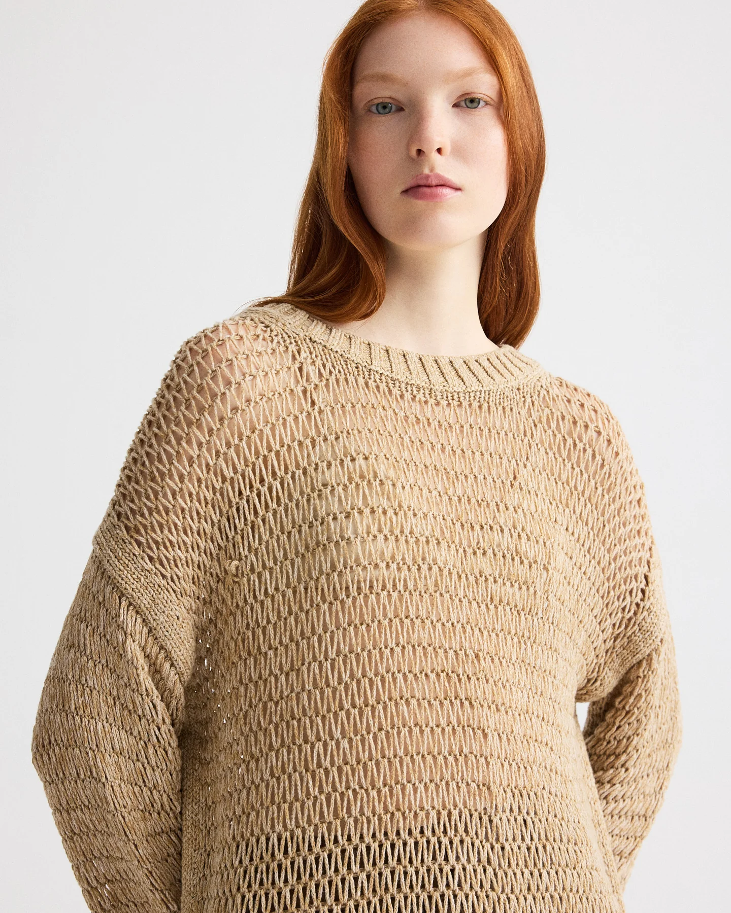 Open Range Sweater in Cotton Wool