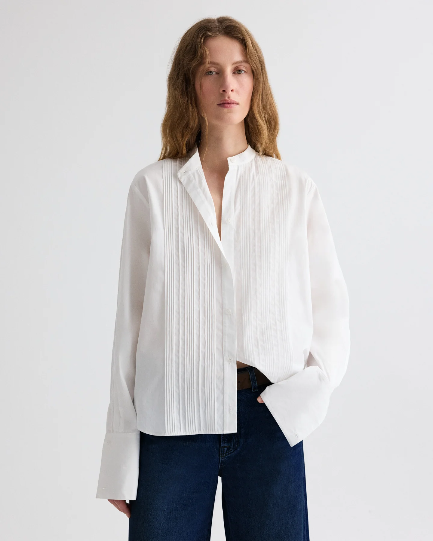 Painter Shirt in Compact Poplin