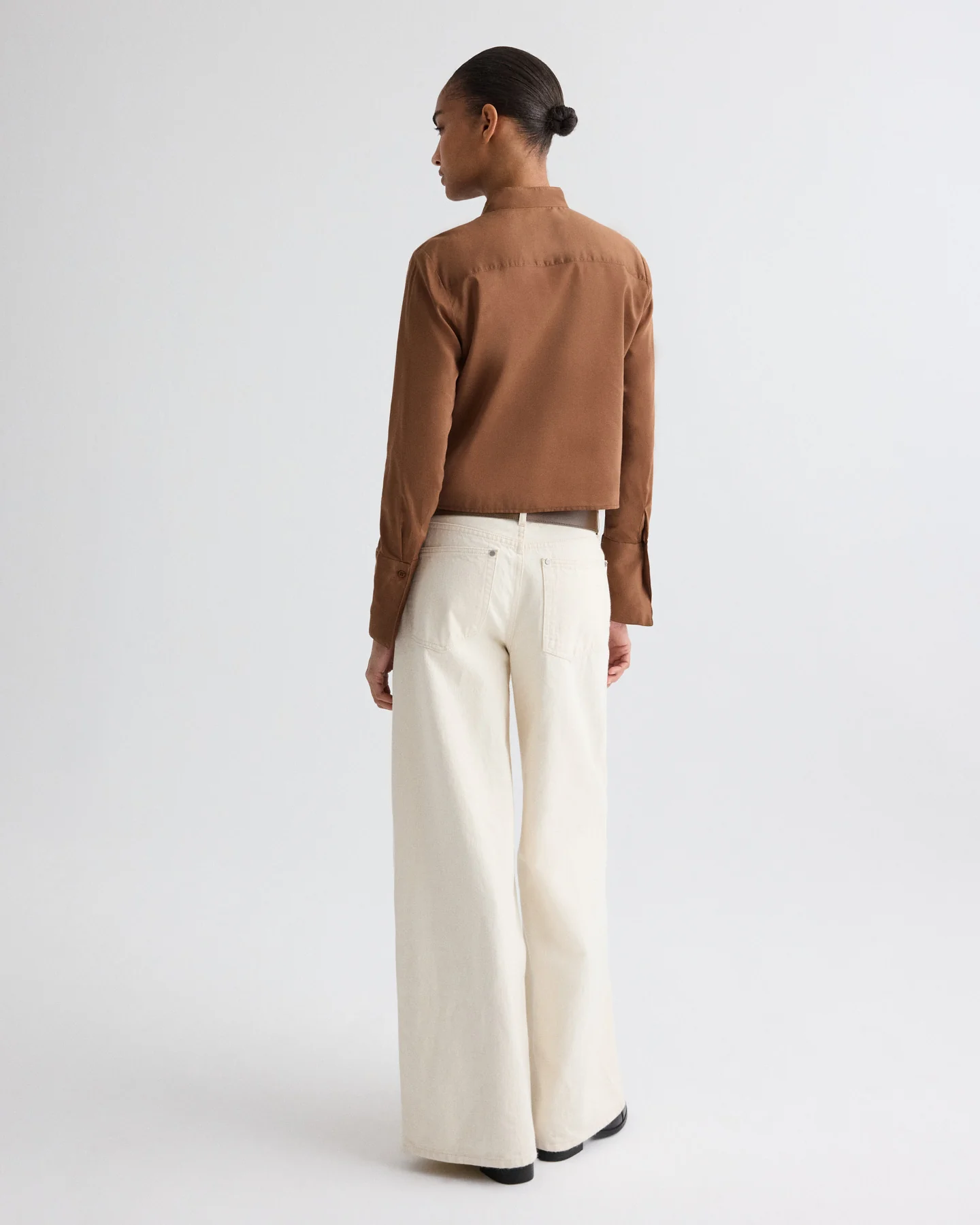 Patti Top in Cotton Silk Organza - Image 5