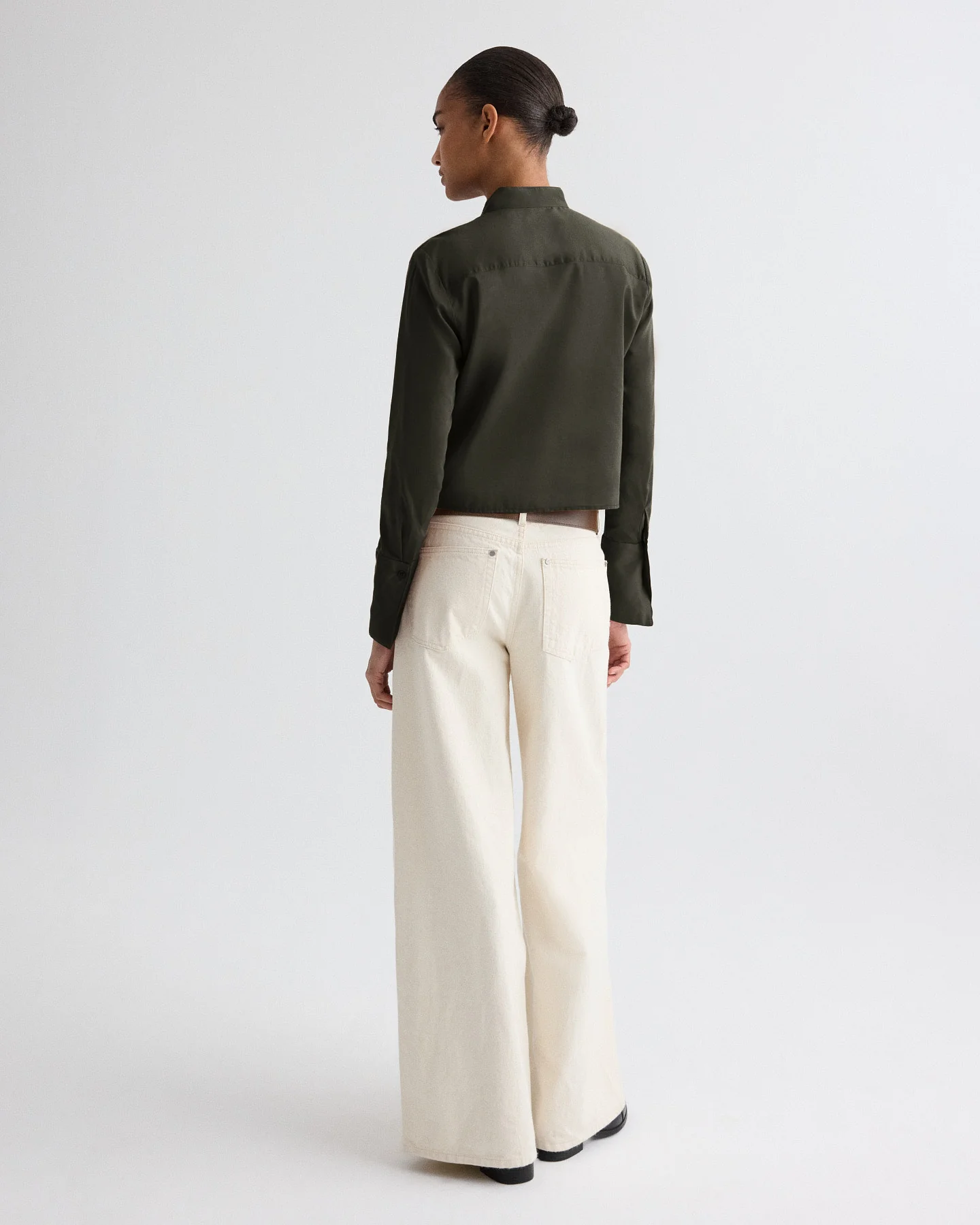 Patti Top in Cotton Silk Organza - Image 5