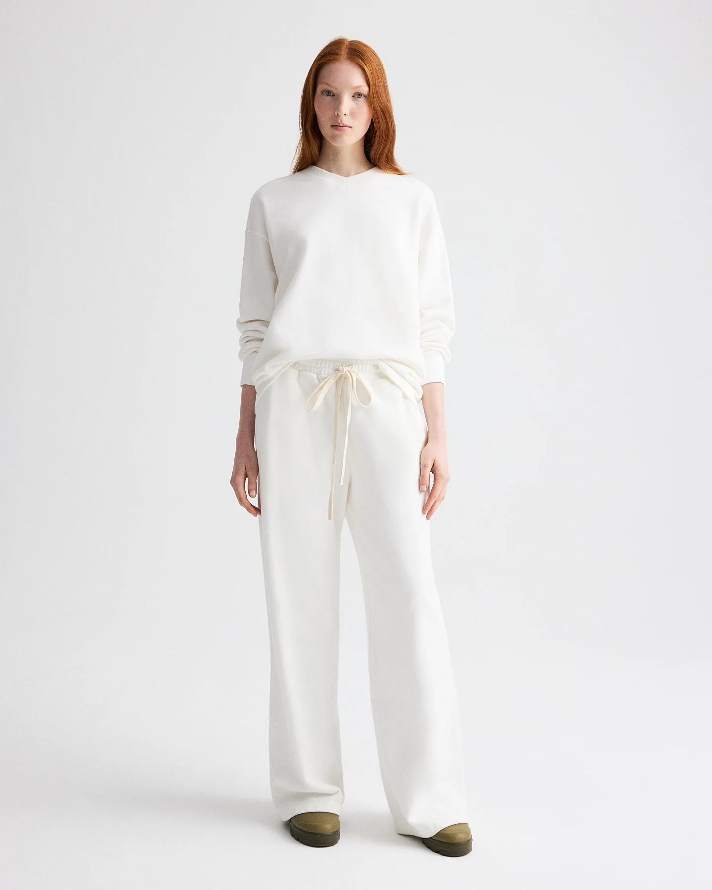 PJ Pant in Lightweight Sweatshirt - Image 3