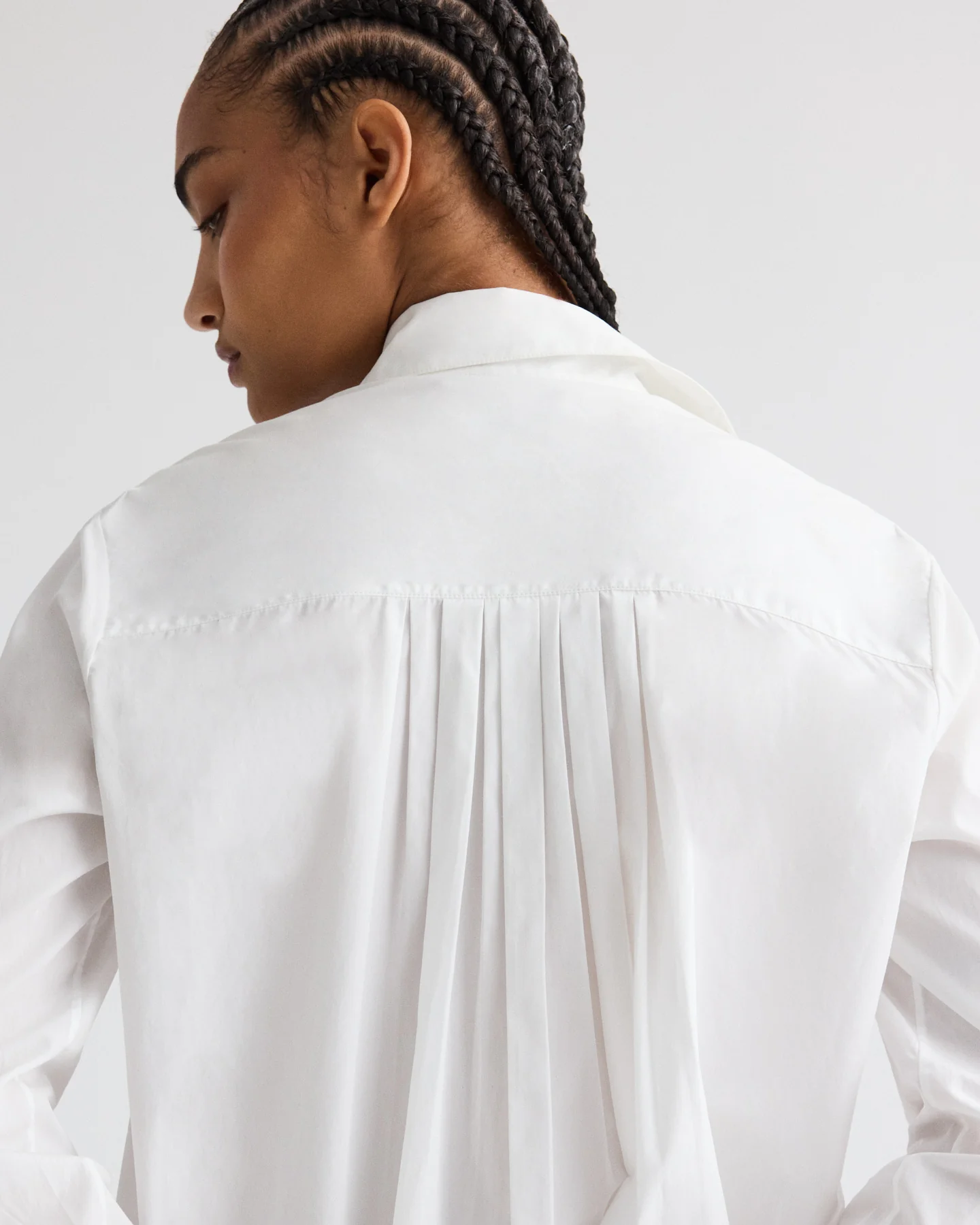 Possetti Top in Superfine Cotton Shirting