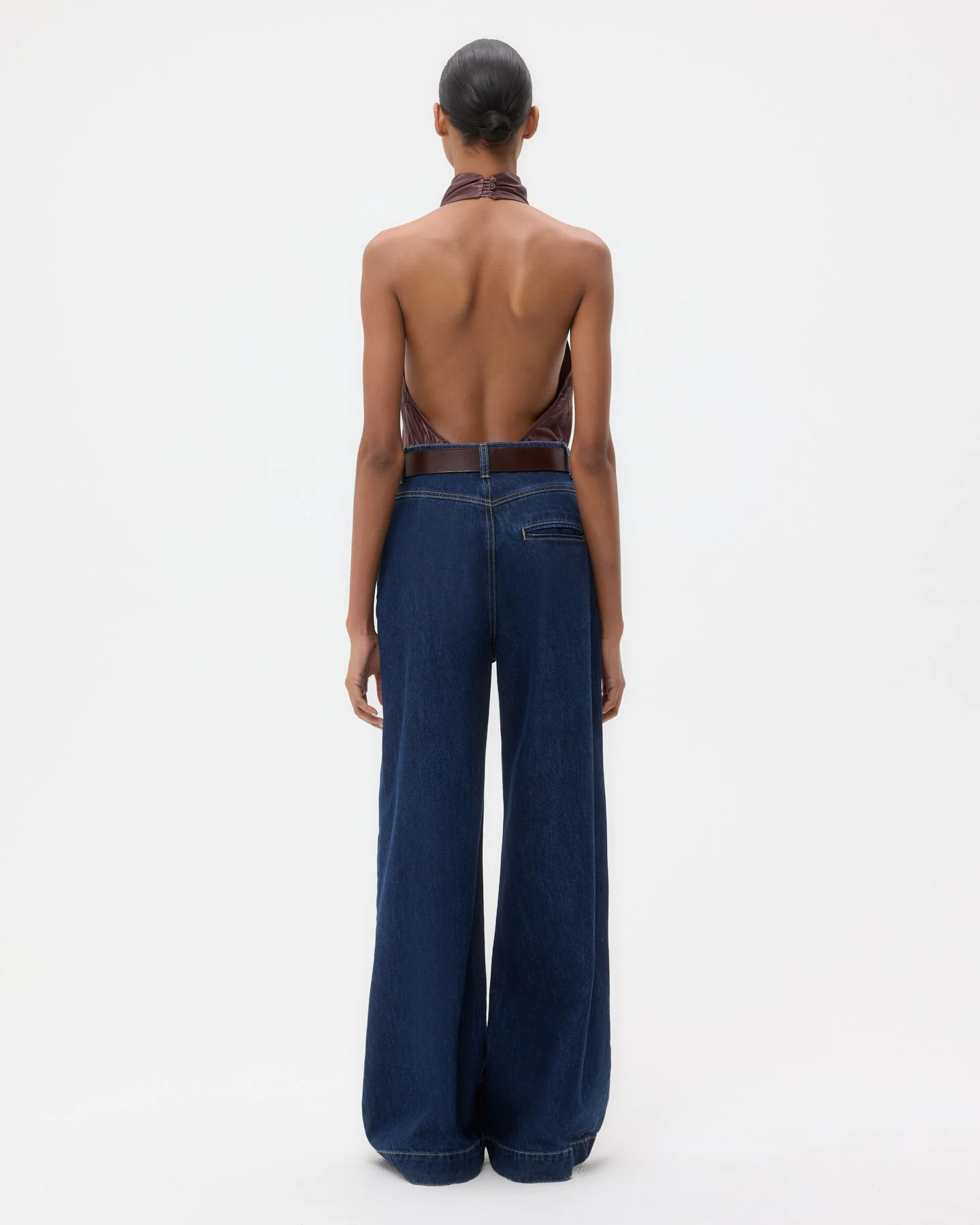 Friday Night Top in Paper Leather - Image 5