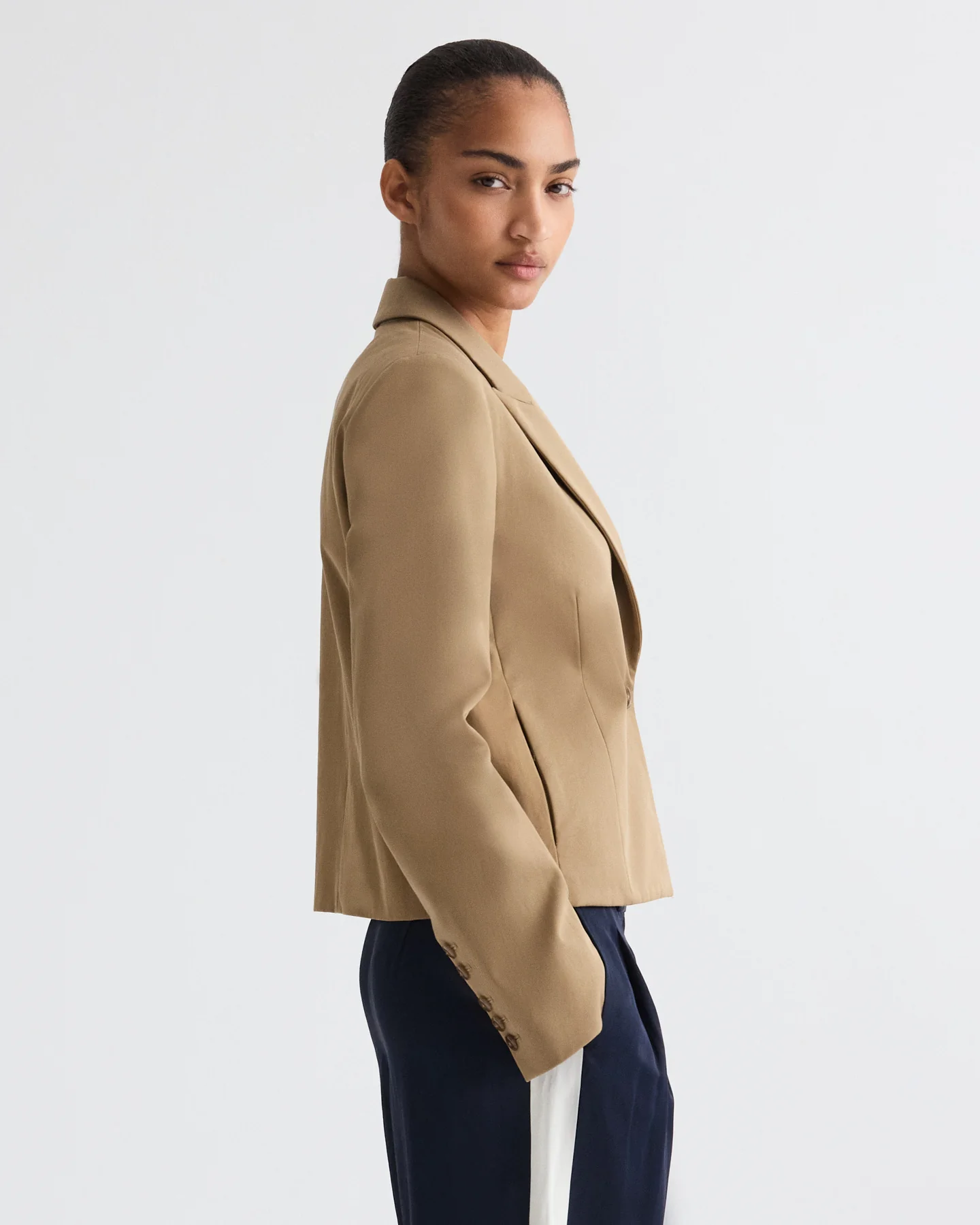 Sawyer Blazer in Trench Chino Twill - Image 5