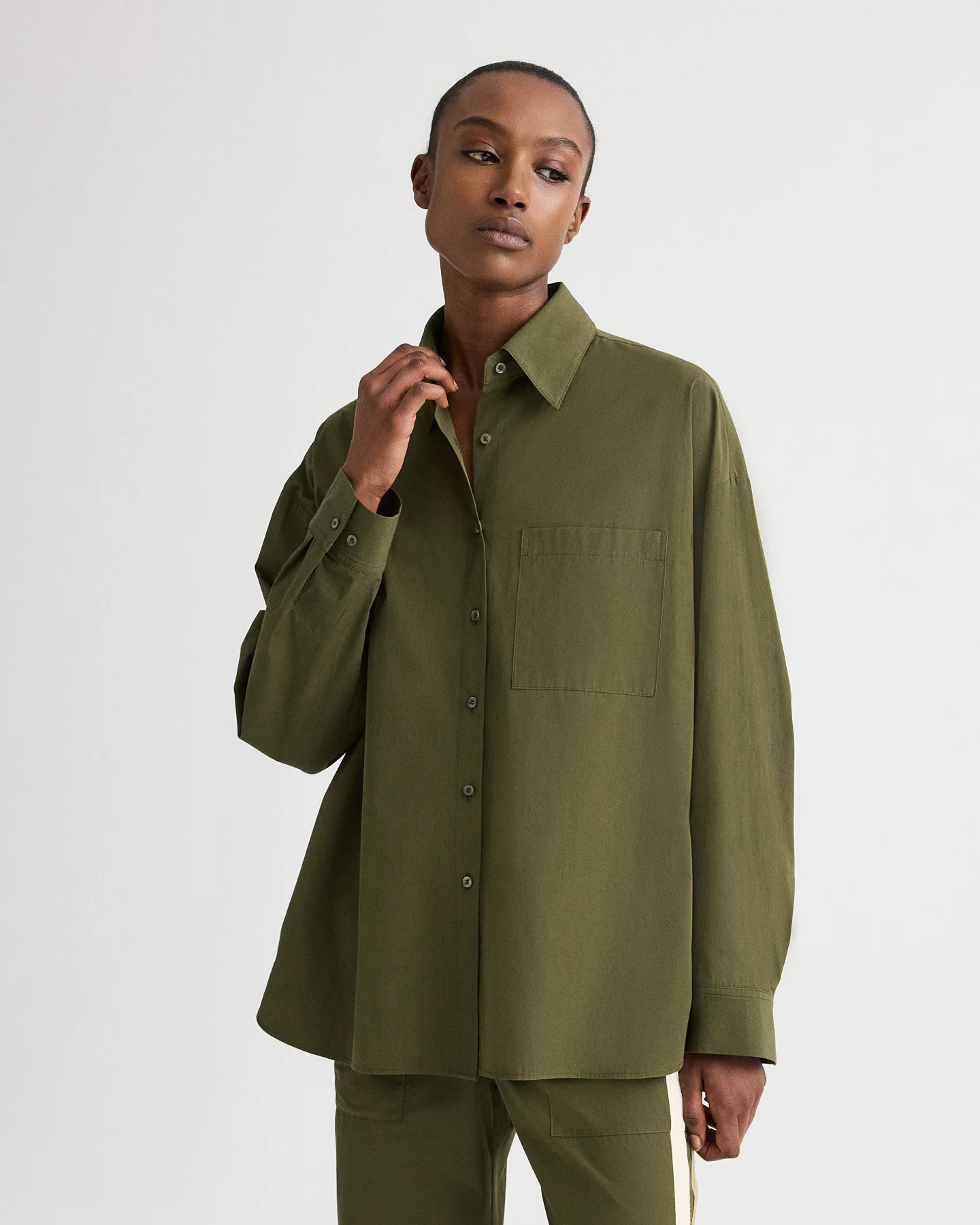 Something Borrowed Shirt in Vintage Washed Poplin