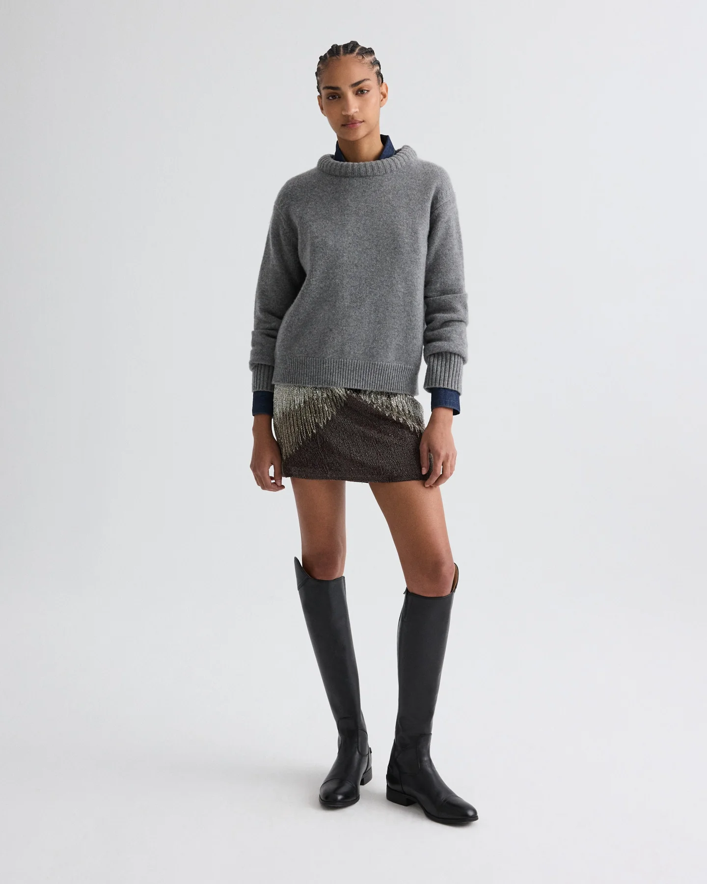 Stevie Sweater in Italian Cashmere - Image 3