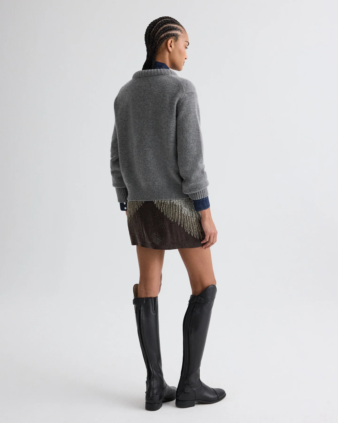 Stevie Sweater in Italian Cashmere - Image 5
