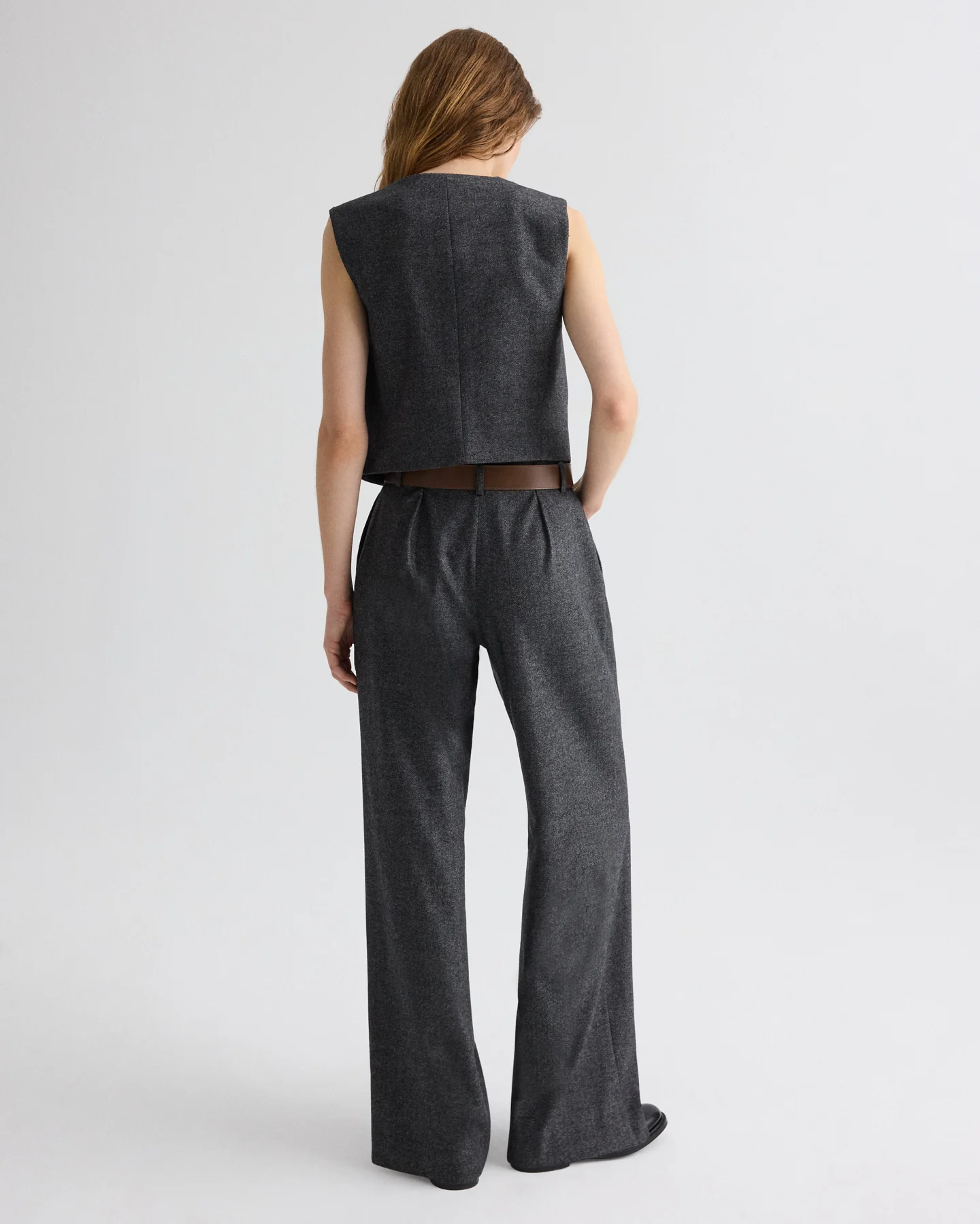Sulli Pant in Fancy Wool Flannel - Image 5