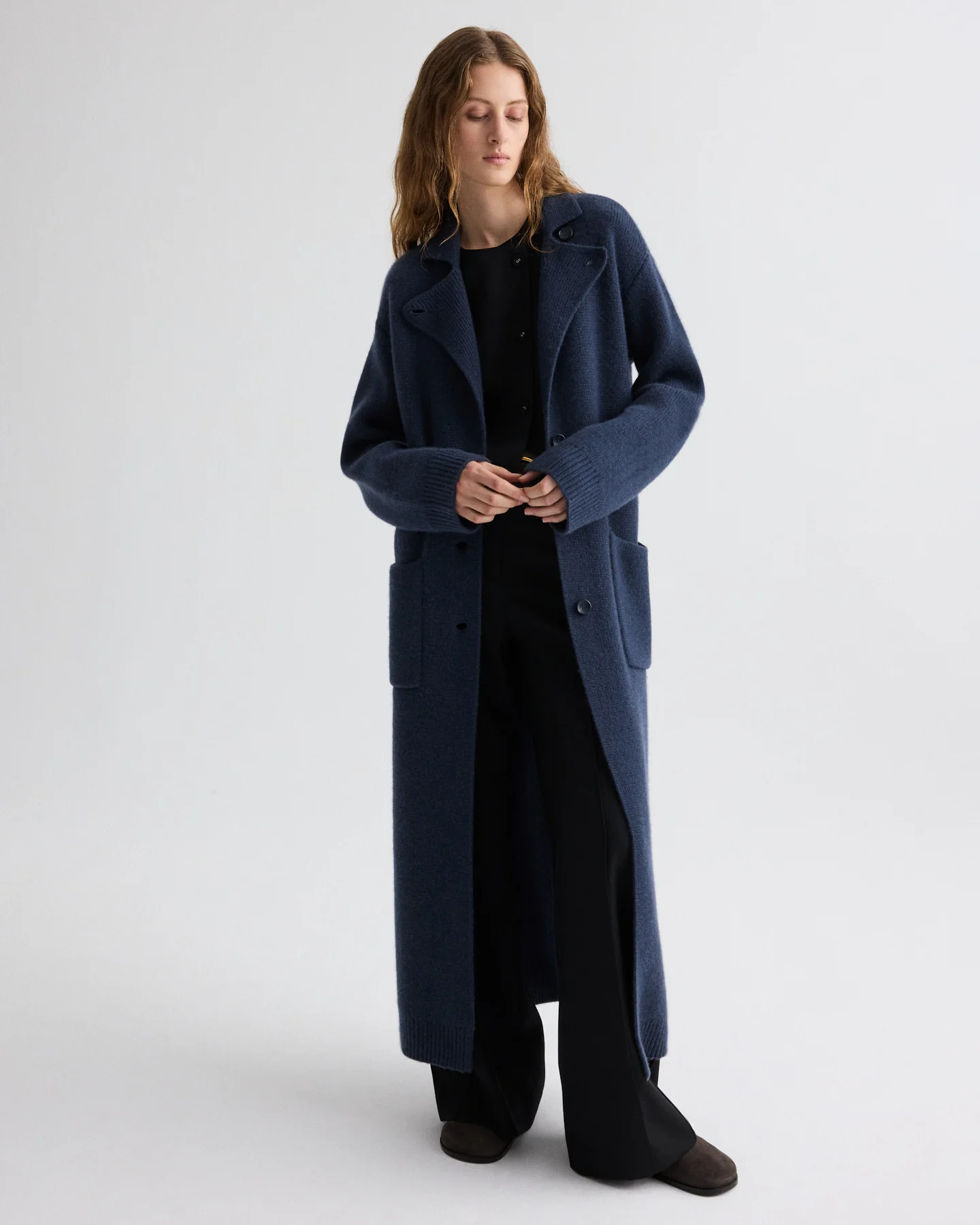 Sunday Morning Cardigan Coat in Italian Cashmere - Image 3